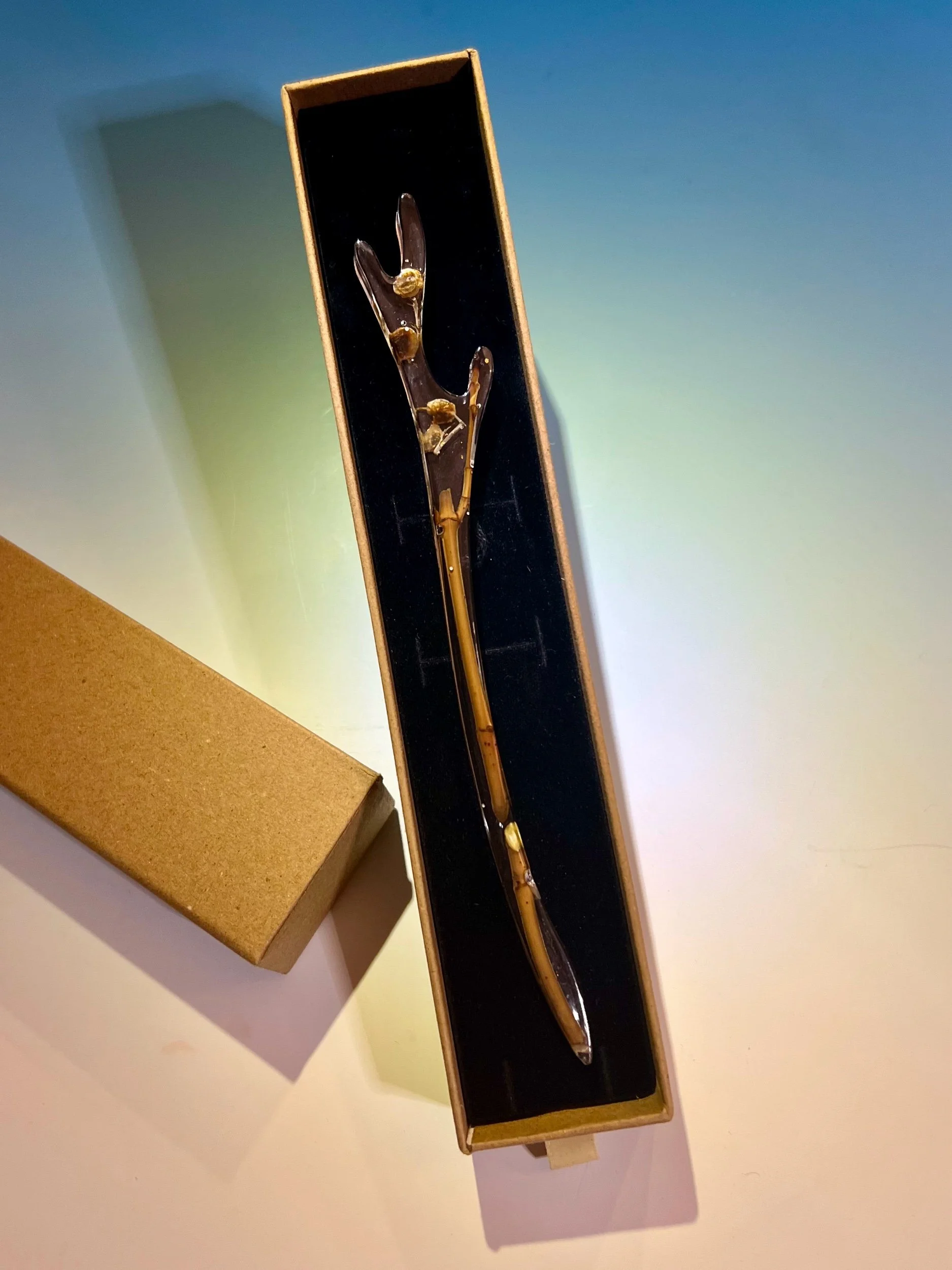 Dogwood Hair Wand, Put up your hair with nature