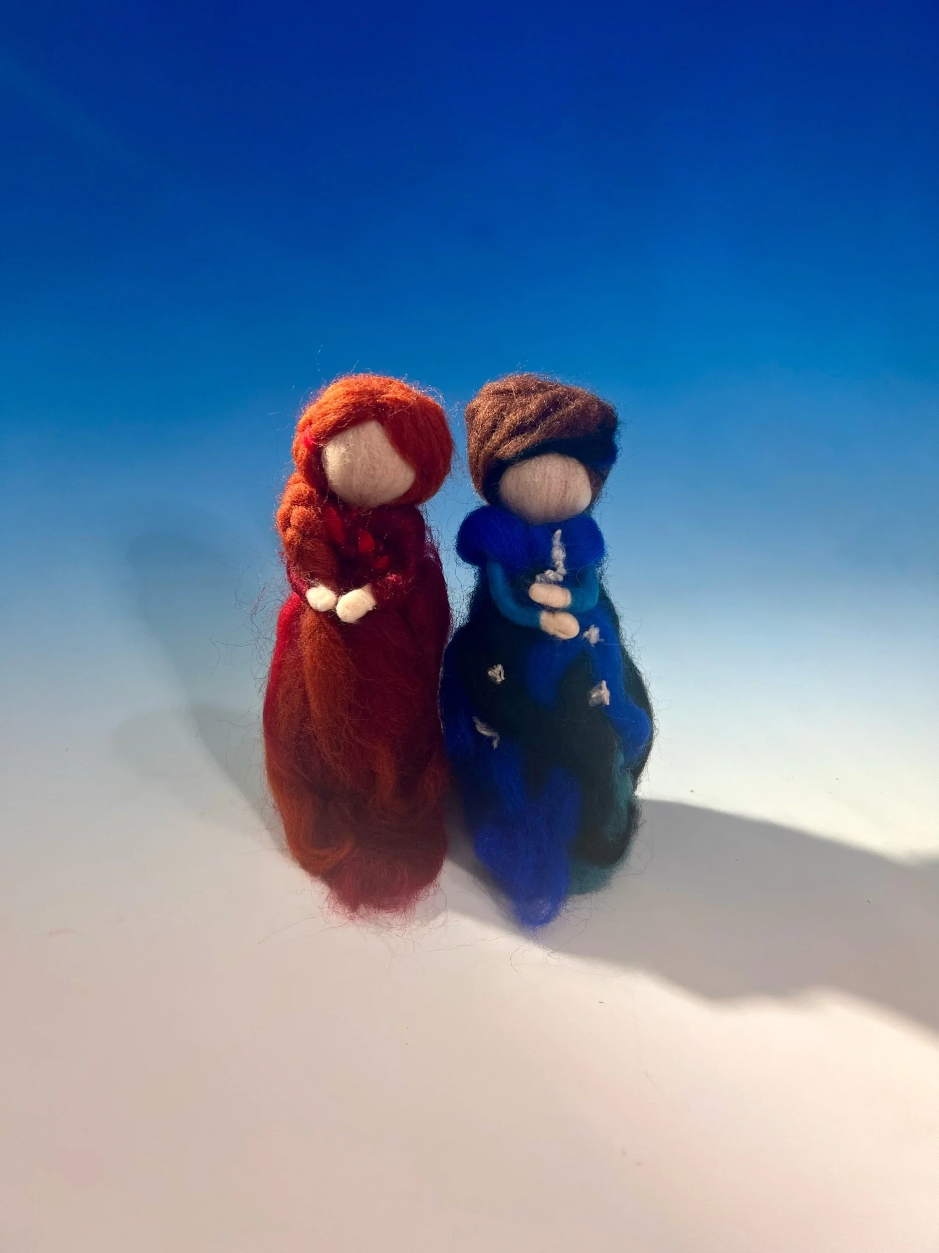 Wool Autumn and Winter Seasonal Fairies