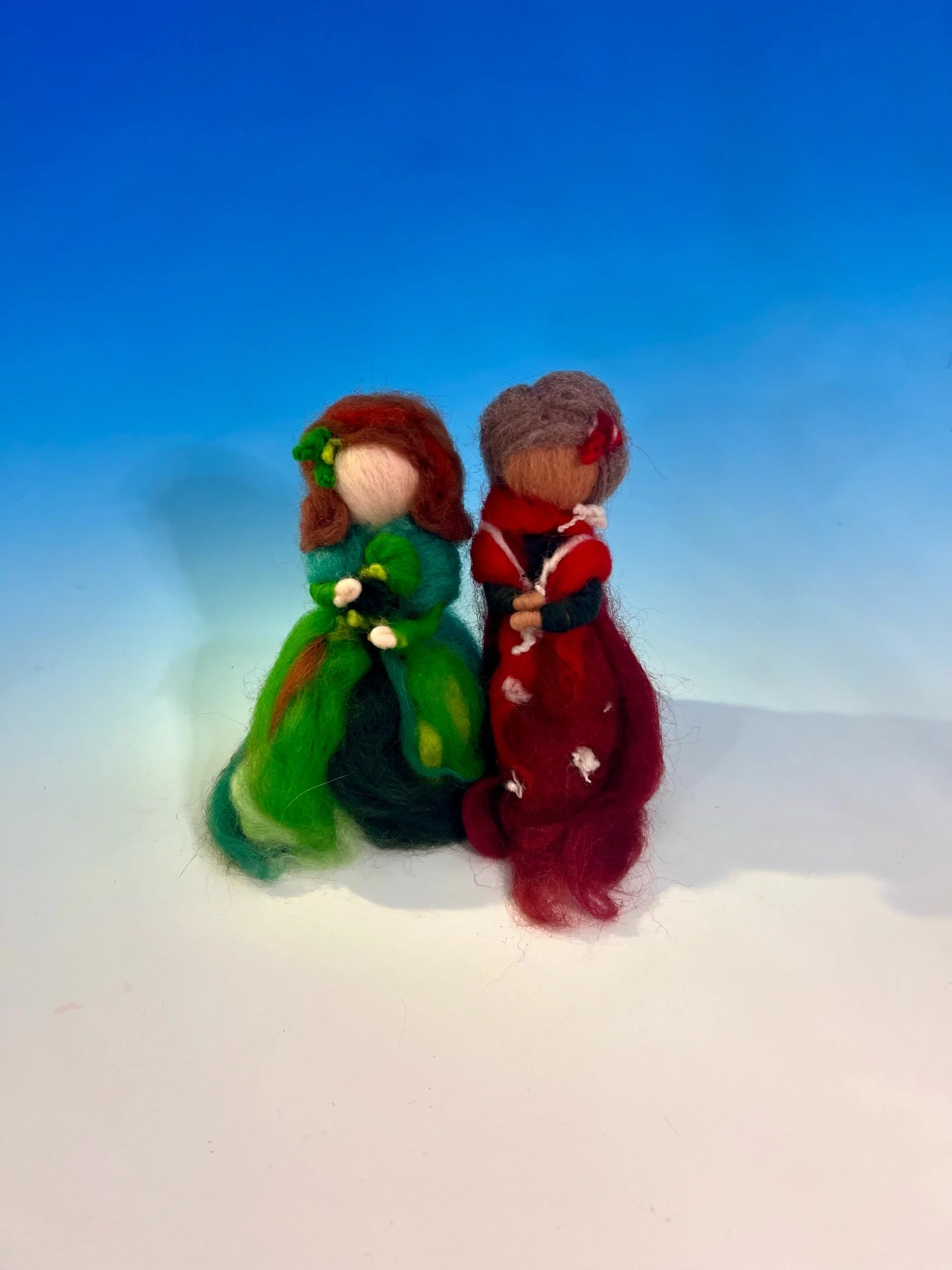 Wool Christmas Fairies