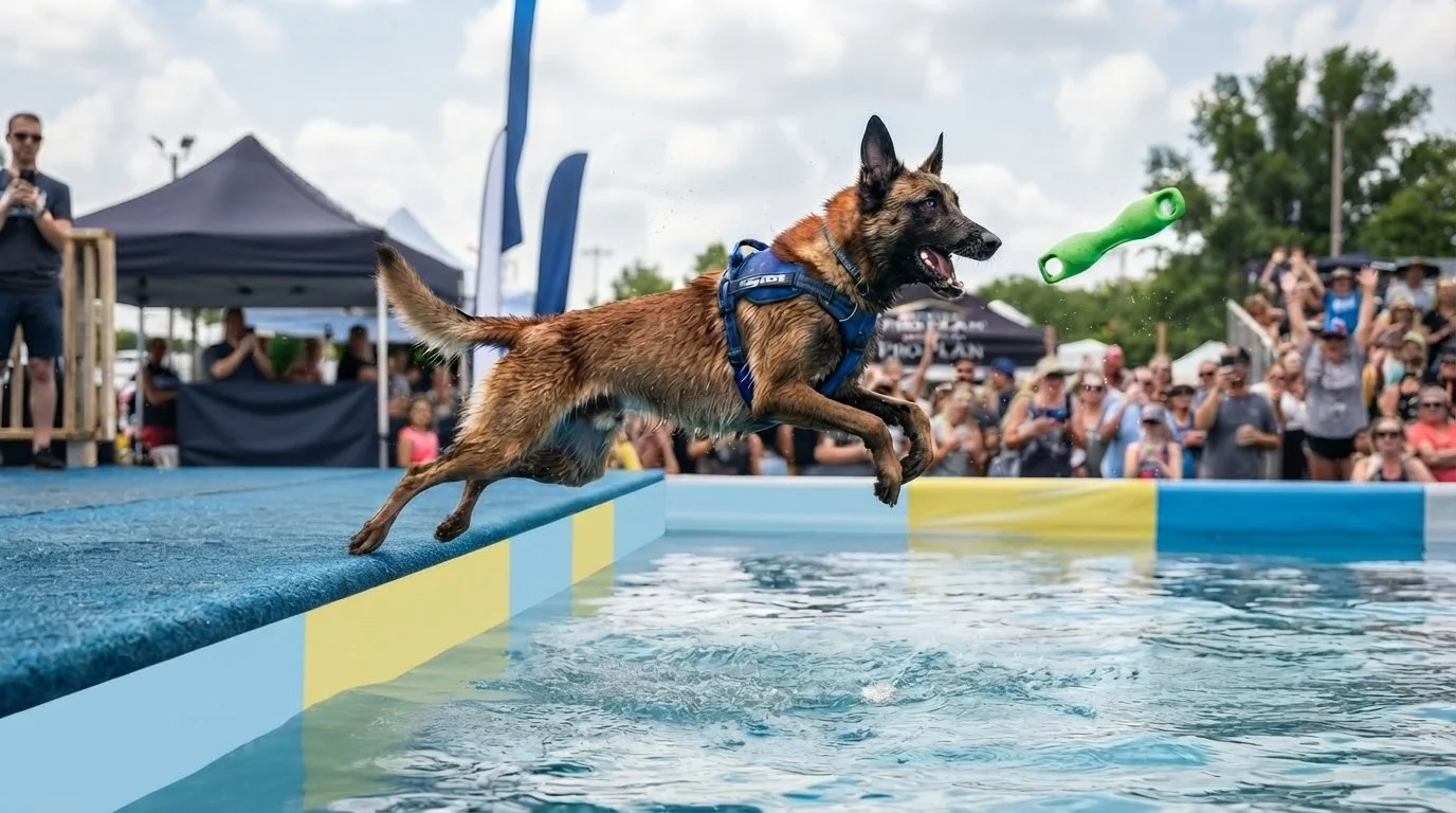 DockDogs at Suffolk Peanut Fest