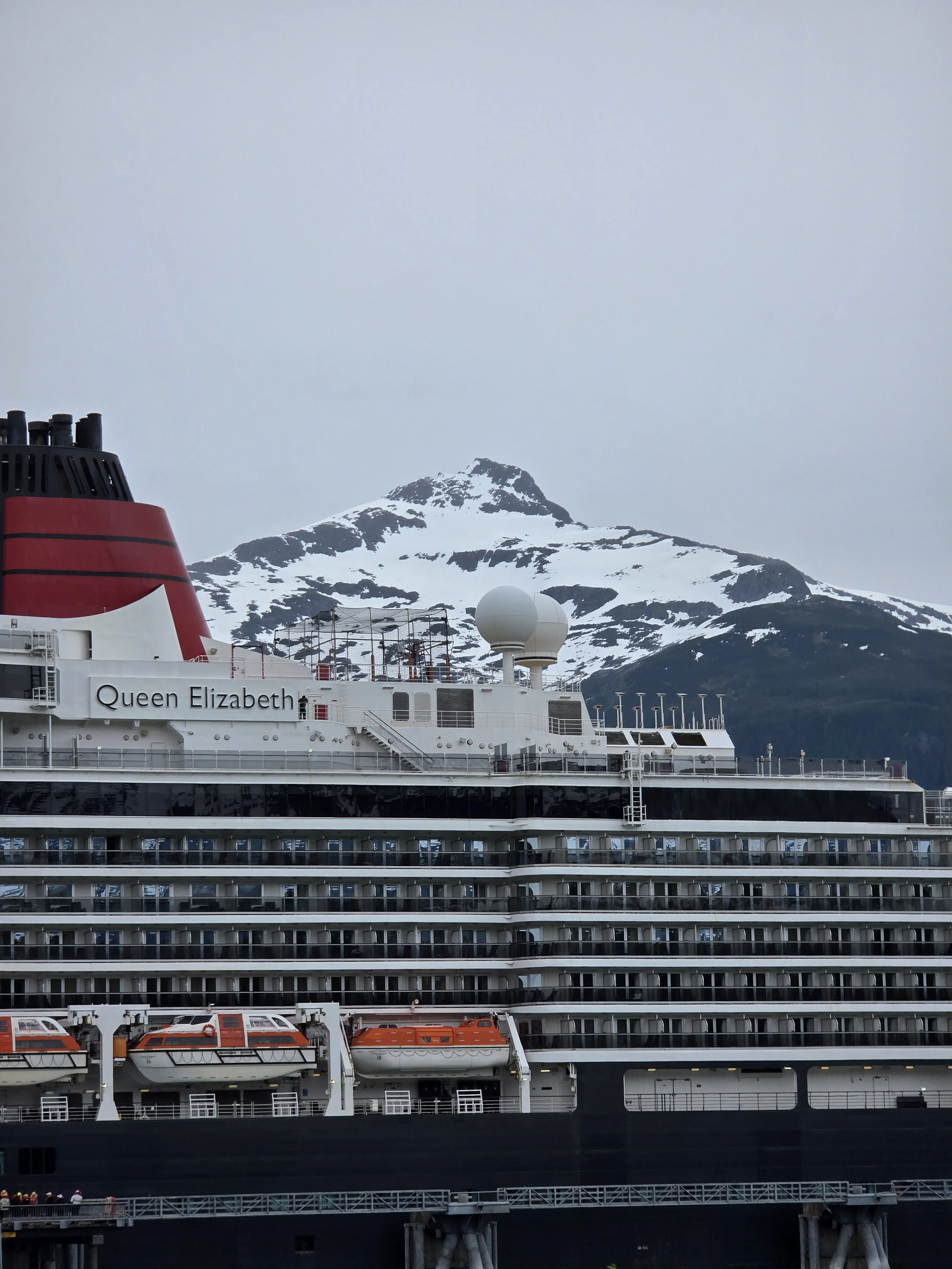 Queen Elizabeth, Alaska, Cunard Line