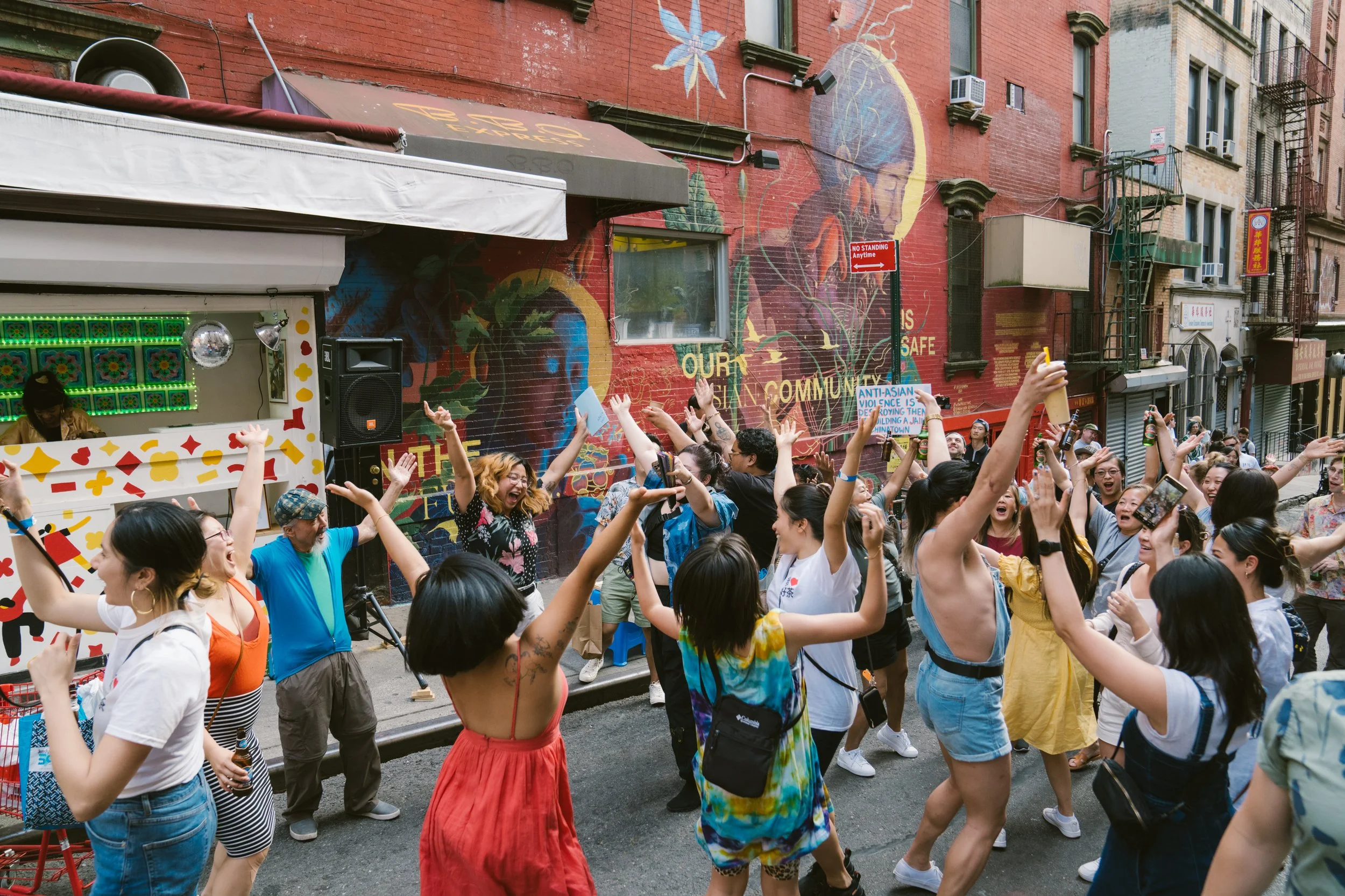 Block party dance captain