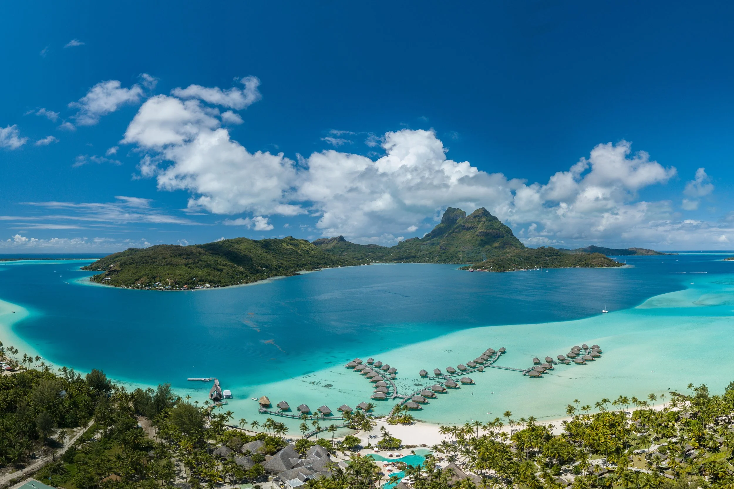 Bora Bora. Moorea. Tahiti. The world's most romantic archipelago, at the very edge of the world.