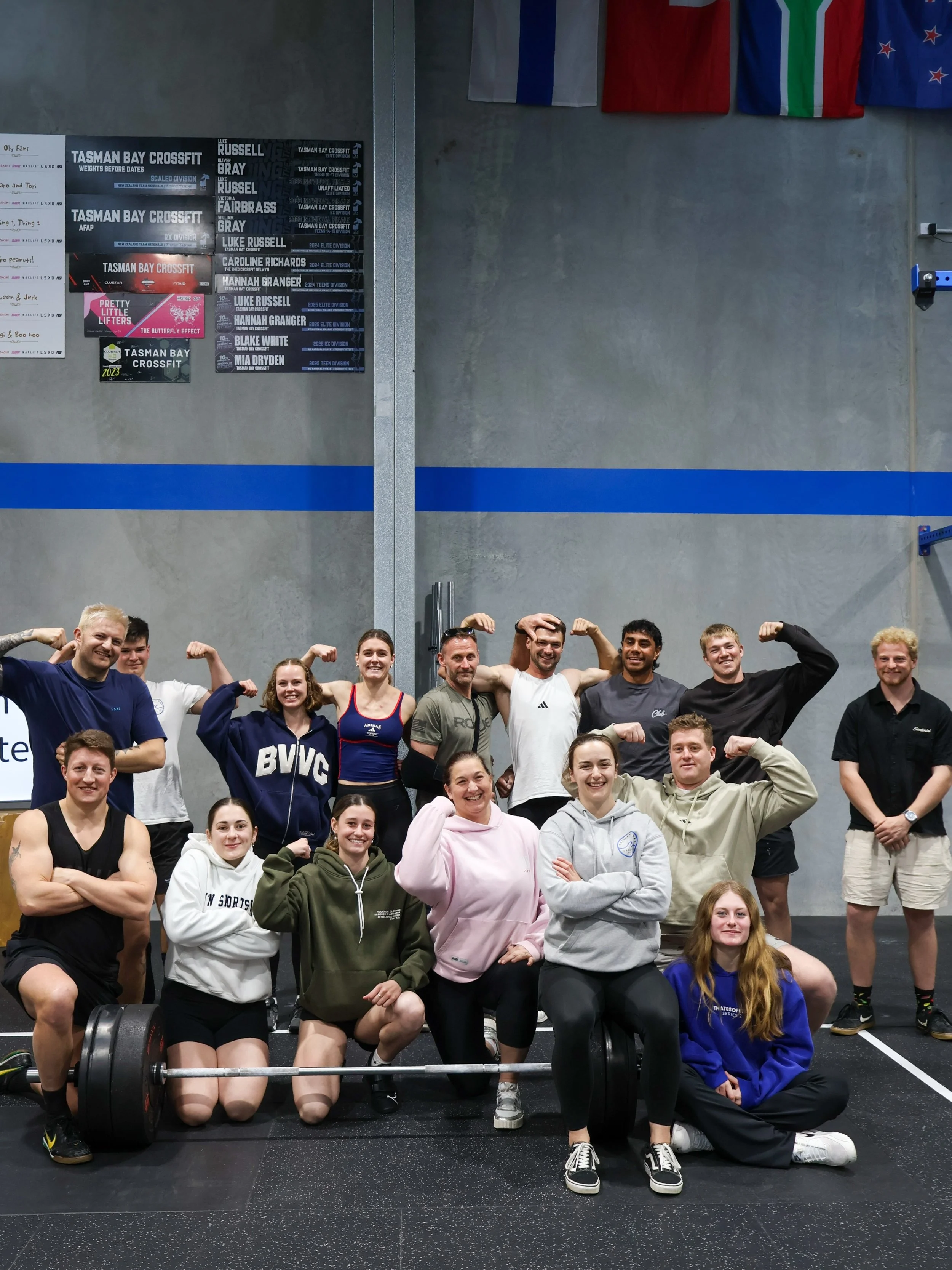 @uwl_nz Weightlifting Comp at Tas Bay 💙

Yesterday afternoon we had some of our members lifting in their first weightlifting comp and my oh my the energy was HIGH 🔥

Some pics showcasing some awesome lifts with pb&rsquo;s all round 🤩

Our athletes