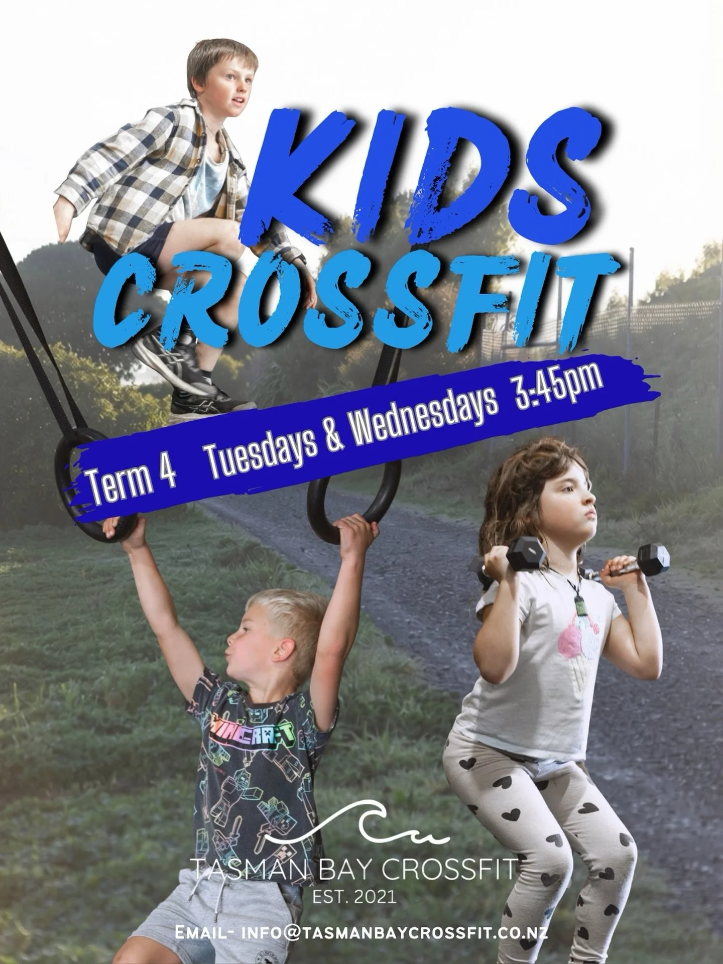 - KIDS CROSSFIT - TERM 4 - REGISTRATIONS OPEN -

TUESDAY&rsquo;S &amp; WEDNESDAY&rsquo;S! 🔥🔥🔥🔥

Our Kids classes have gotten so popular we have the option of Tuesday&rsquo;s or Wednesday&rsquo;s for Kids CrossFit!! 

Note- You enrol your child in