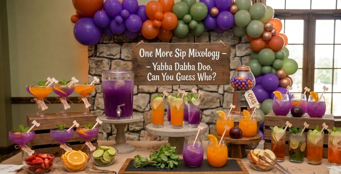 Baby Shower Mocktail Station