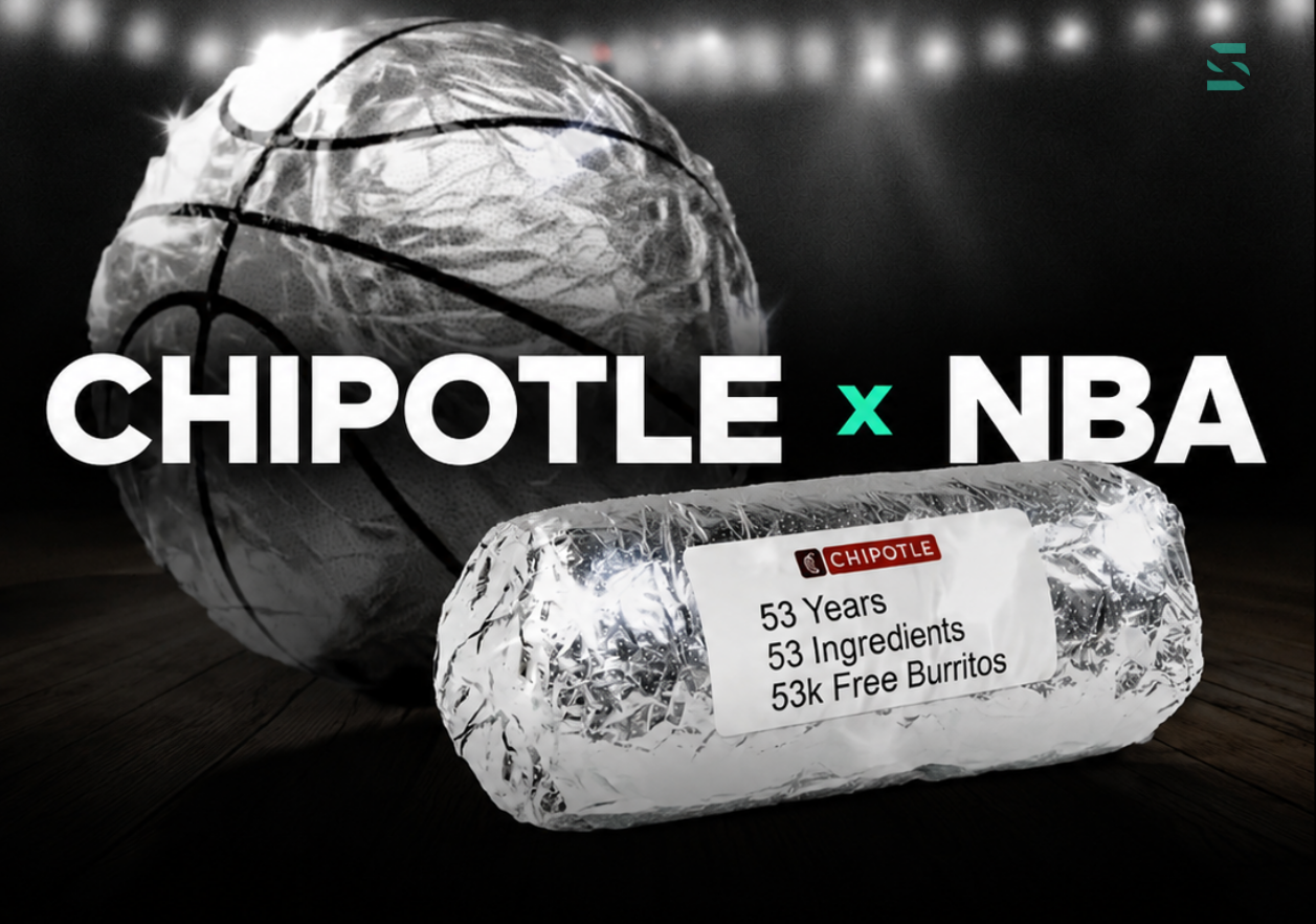 Chipotle x NBA: Stop Buying Standard Ads and Start Gamifying Your Brand Campaigns