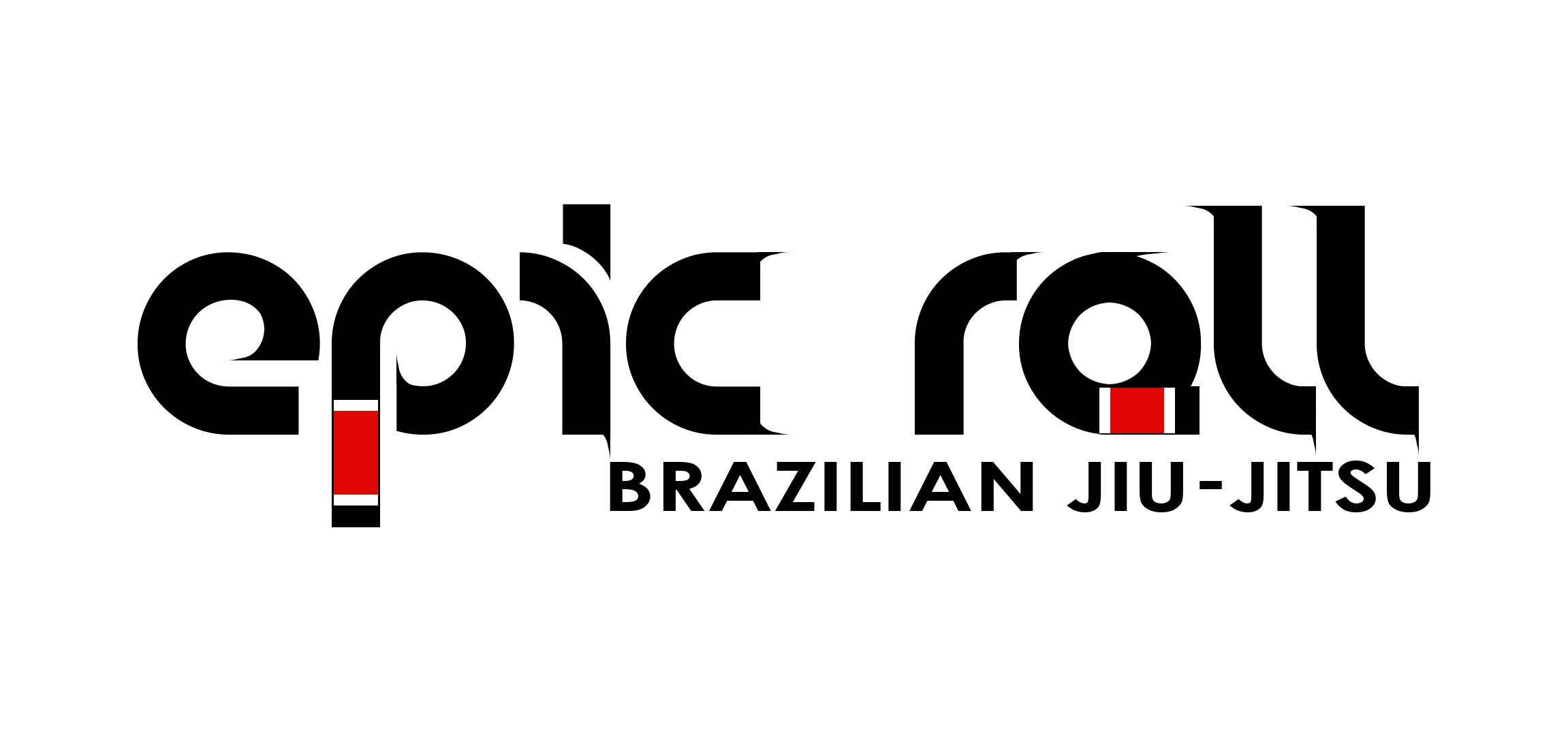 A black silhouette of a person swimming underwater, with red and white striped swimmers' paddles positioned near the hands.