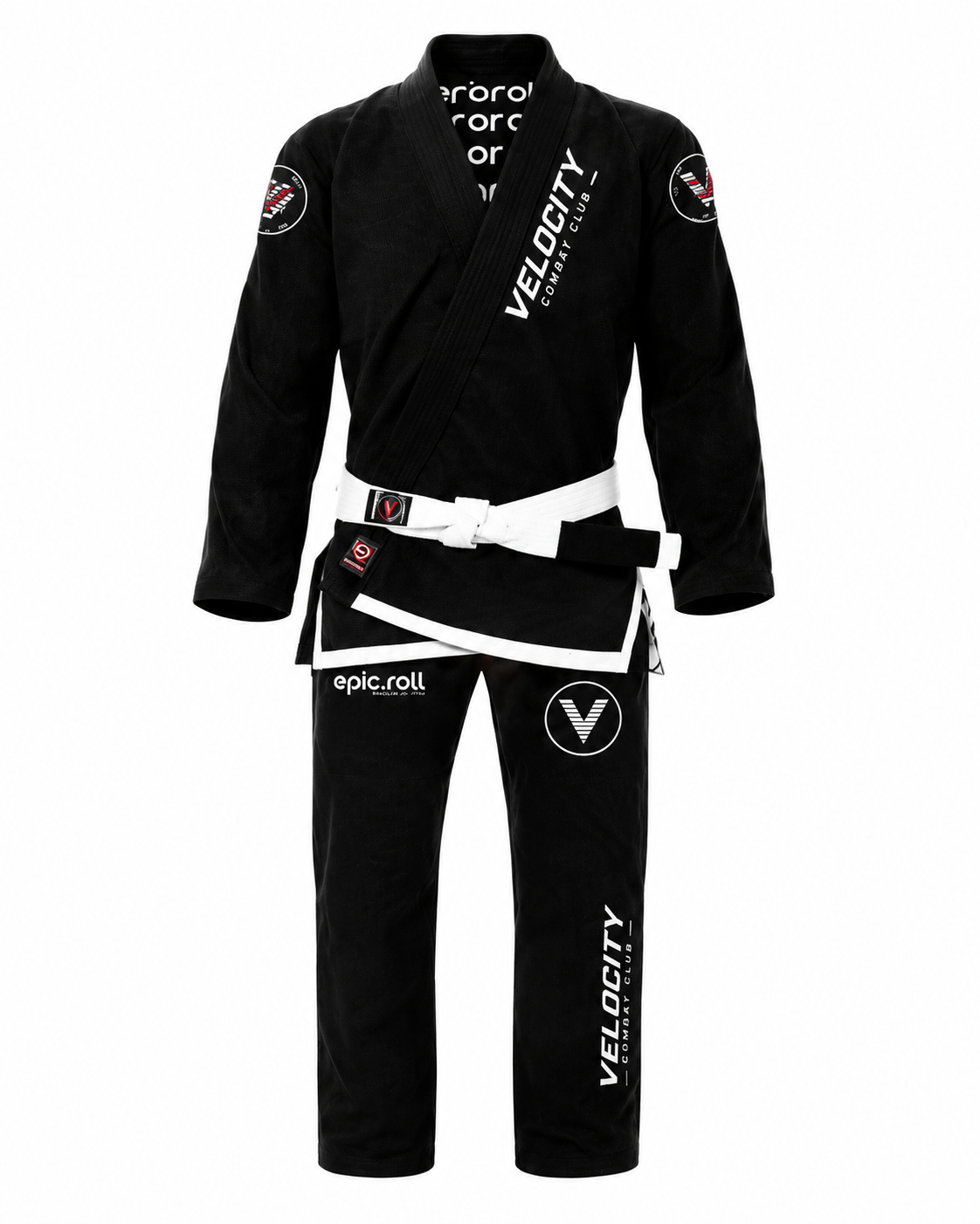 Kids Velocity Combat Club Black & White Gi