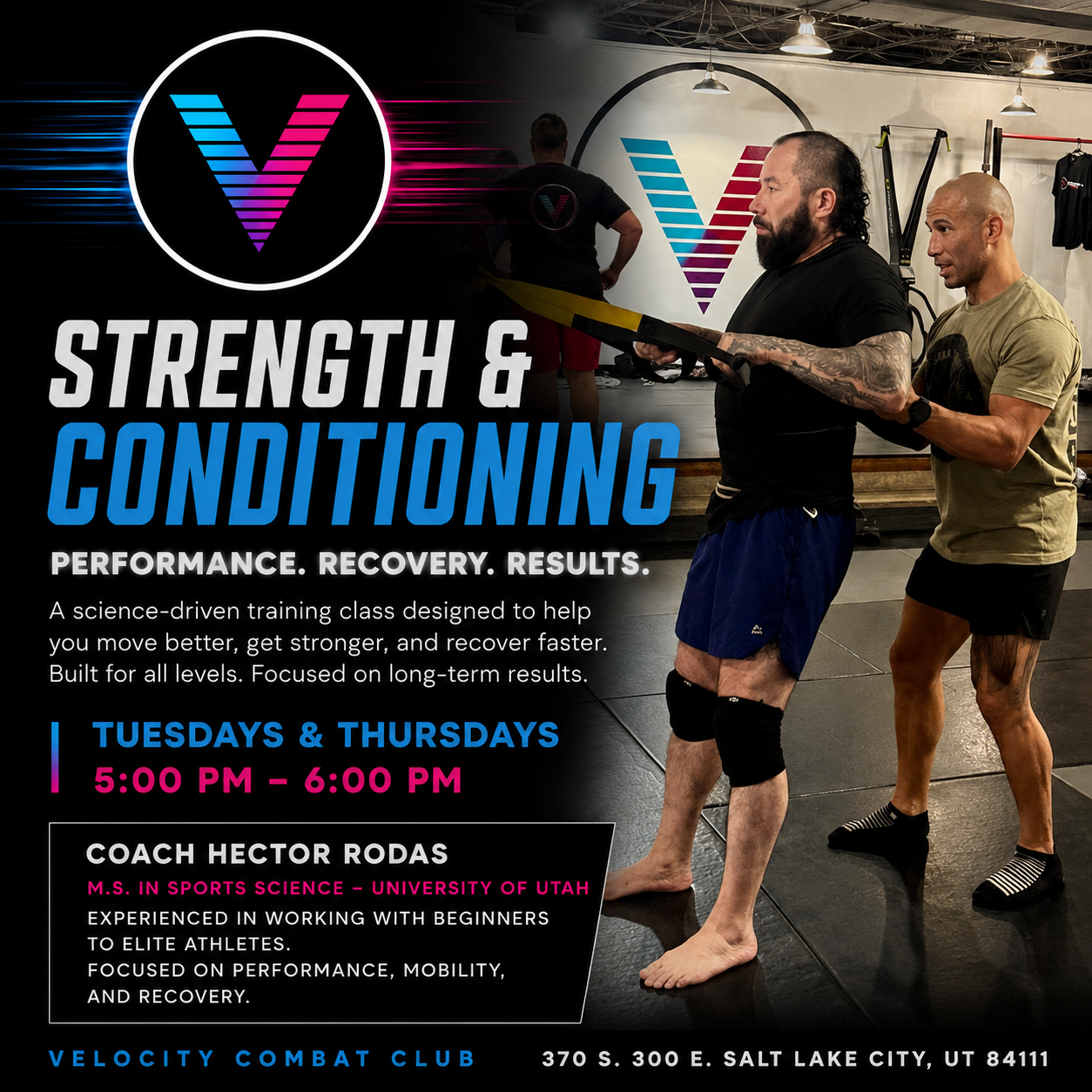 Performance Training, Recovery & Strength Conditioning