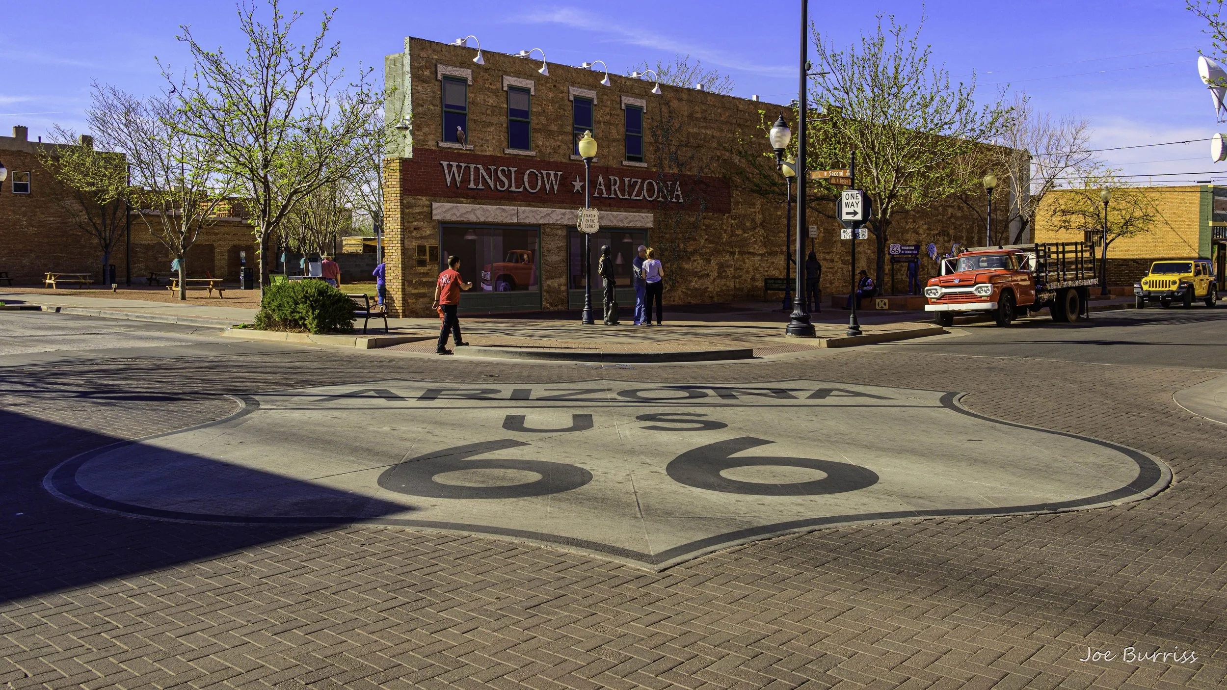 Standing on a Corner in Winslow, AZ