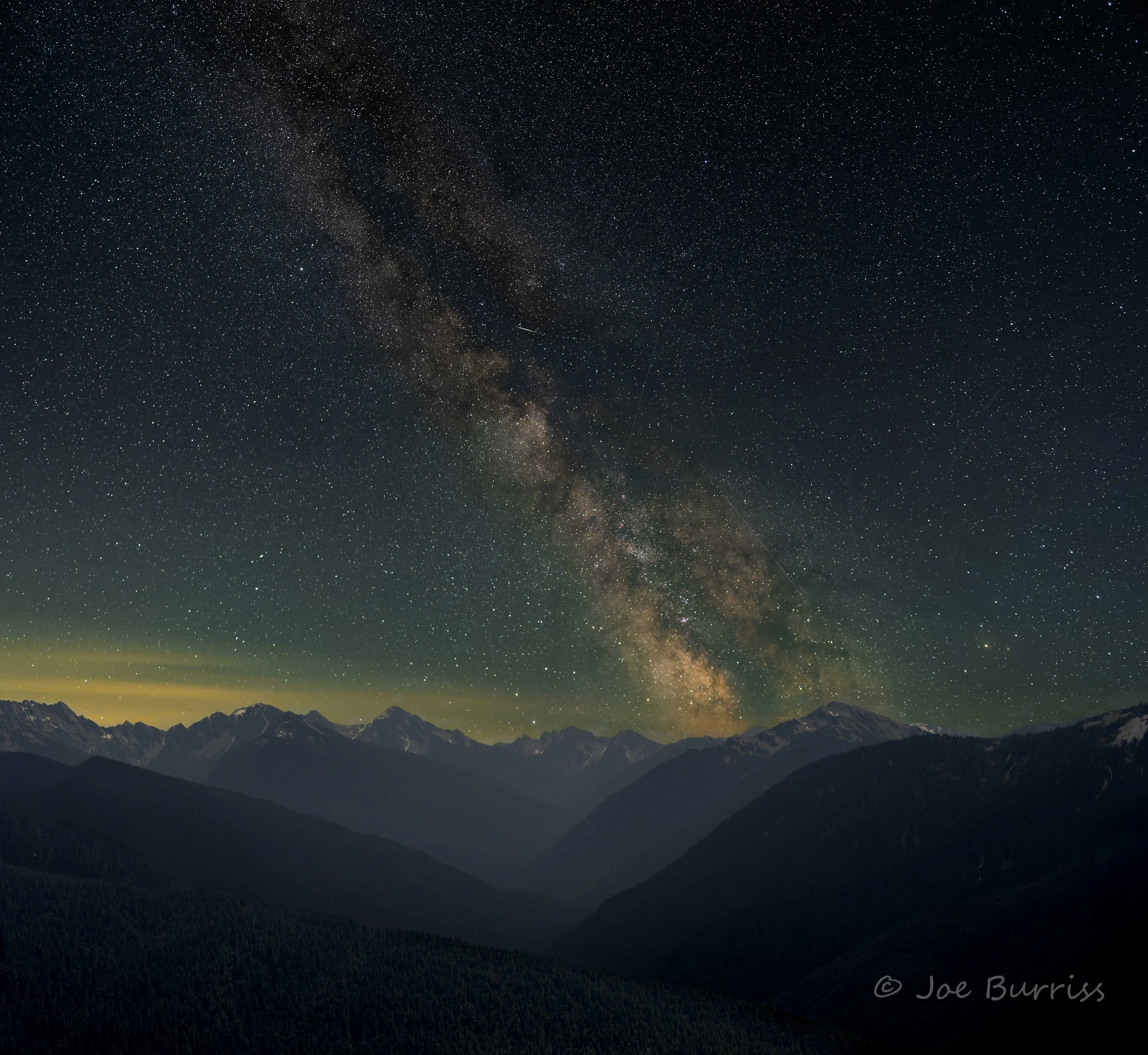 Olympic National Park Milky Way