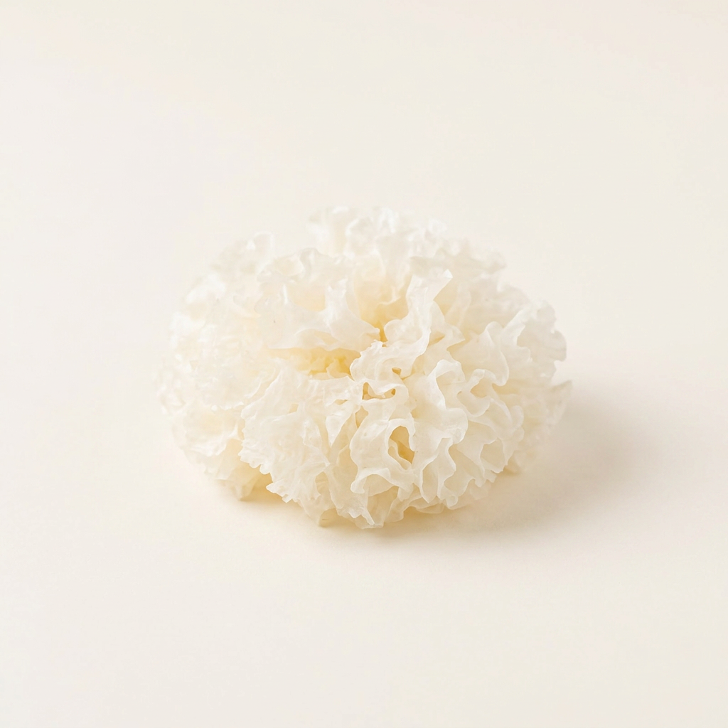 Tremella Snow Mushroom Liquid Extract: Mushroom-derived hydrator helping skin hold water for a plump, cushiony appearance.