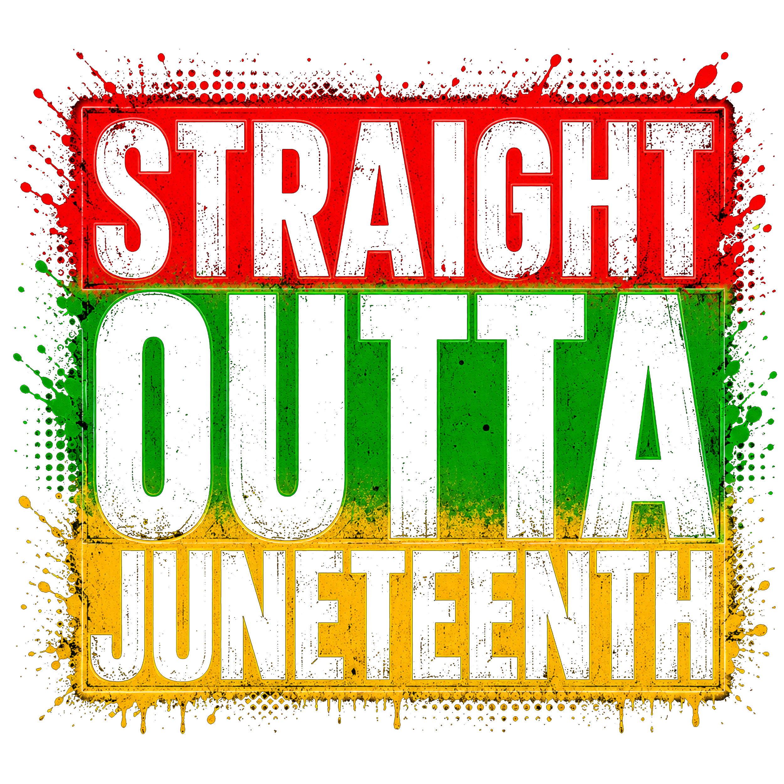 Straight Outta Juneteenth T-Shirt