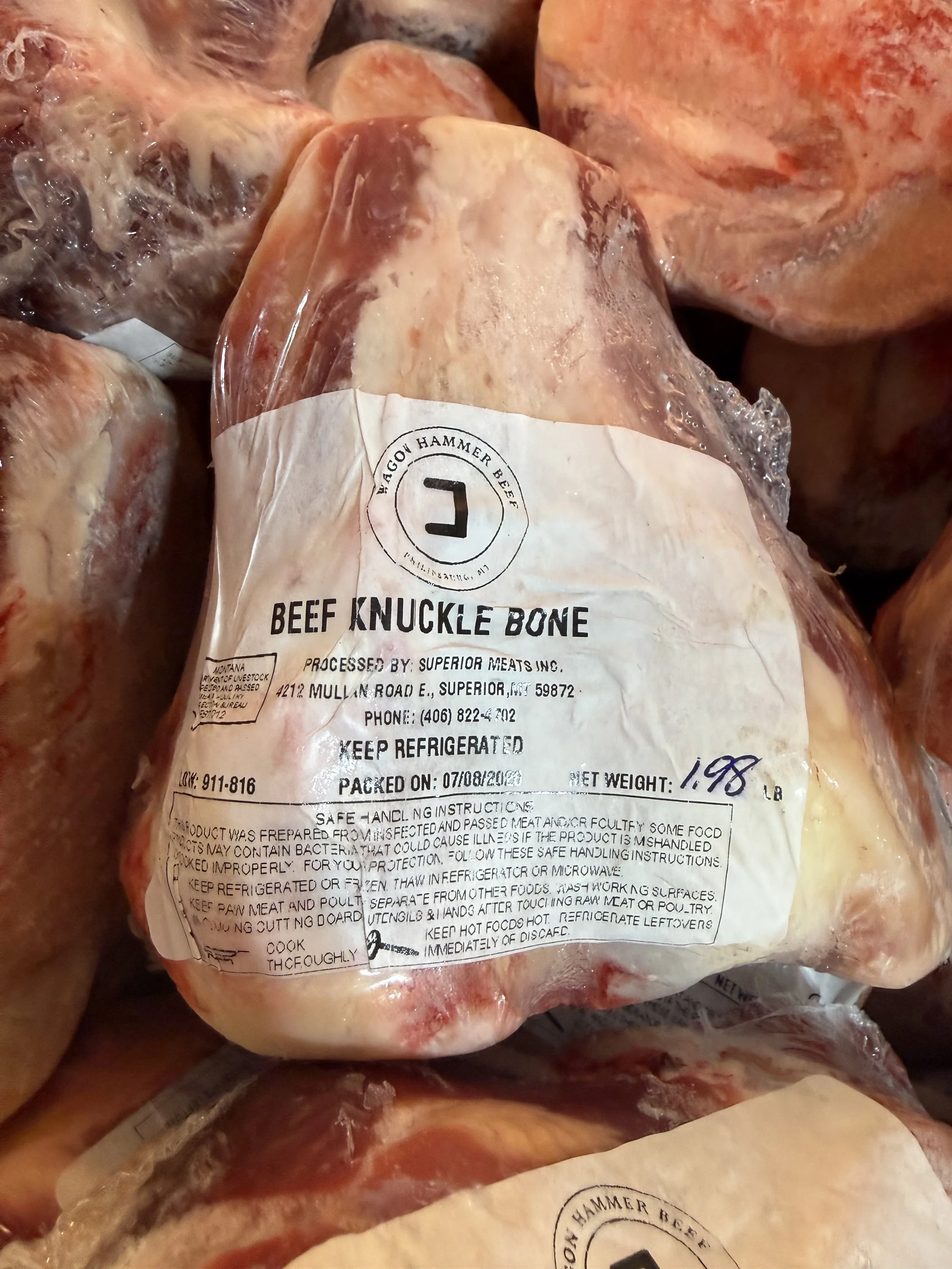 Dog Bones (knuckle bones)