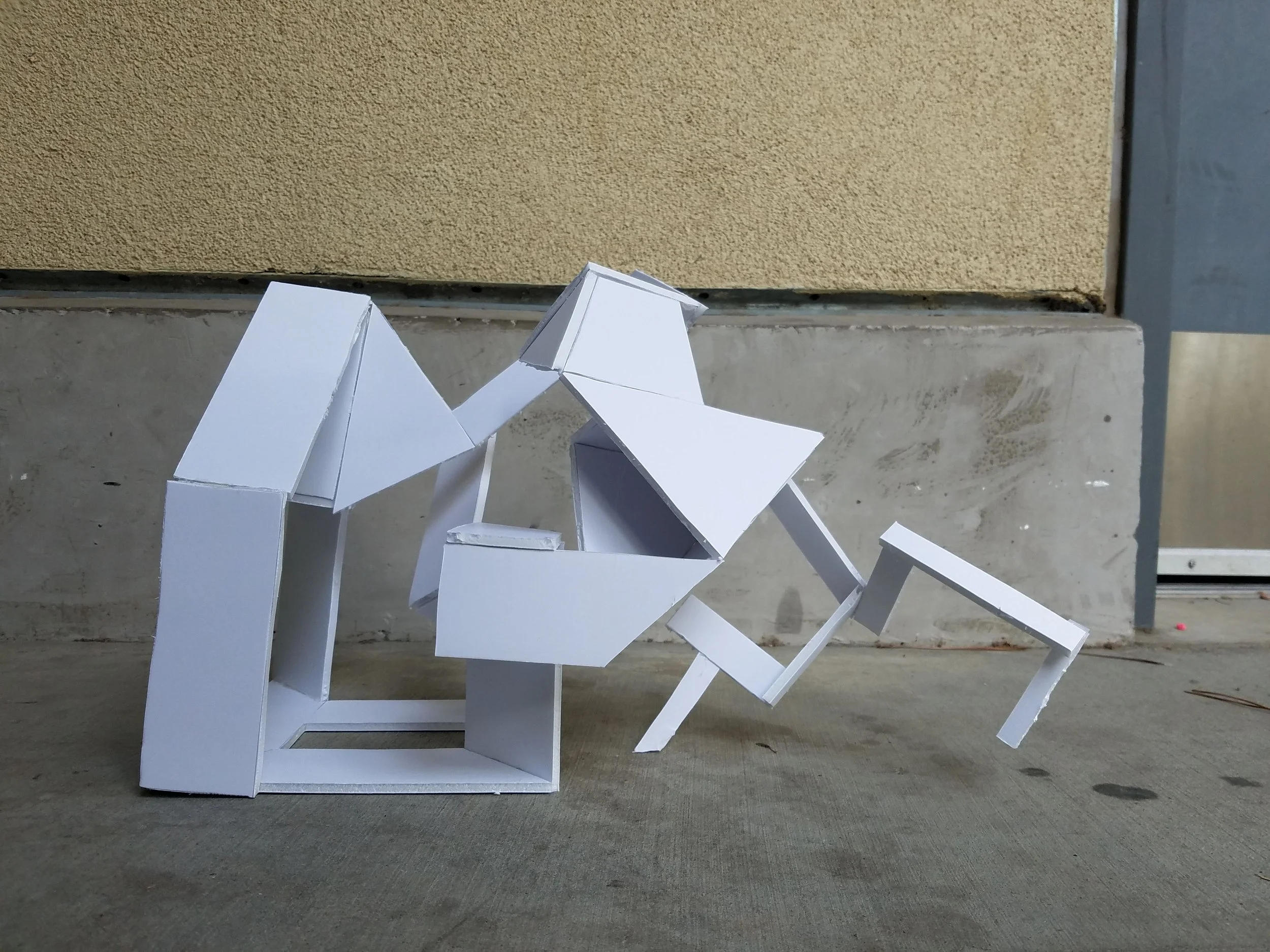 'Collapsing Home' - Foam Core