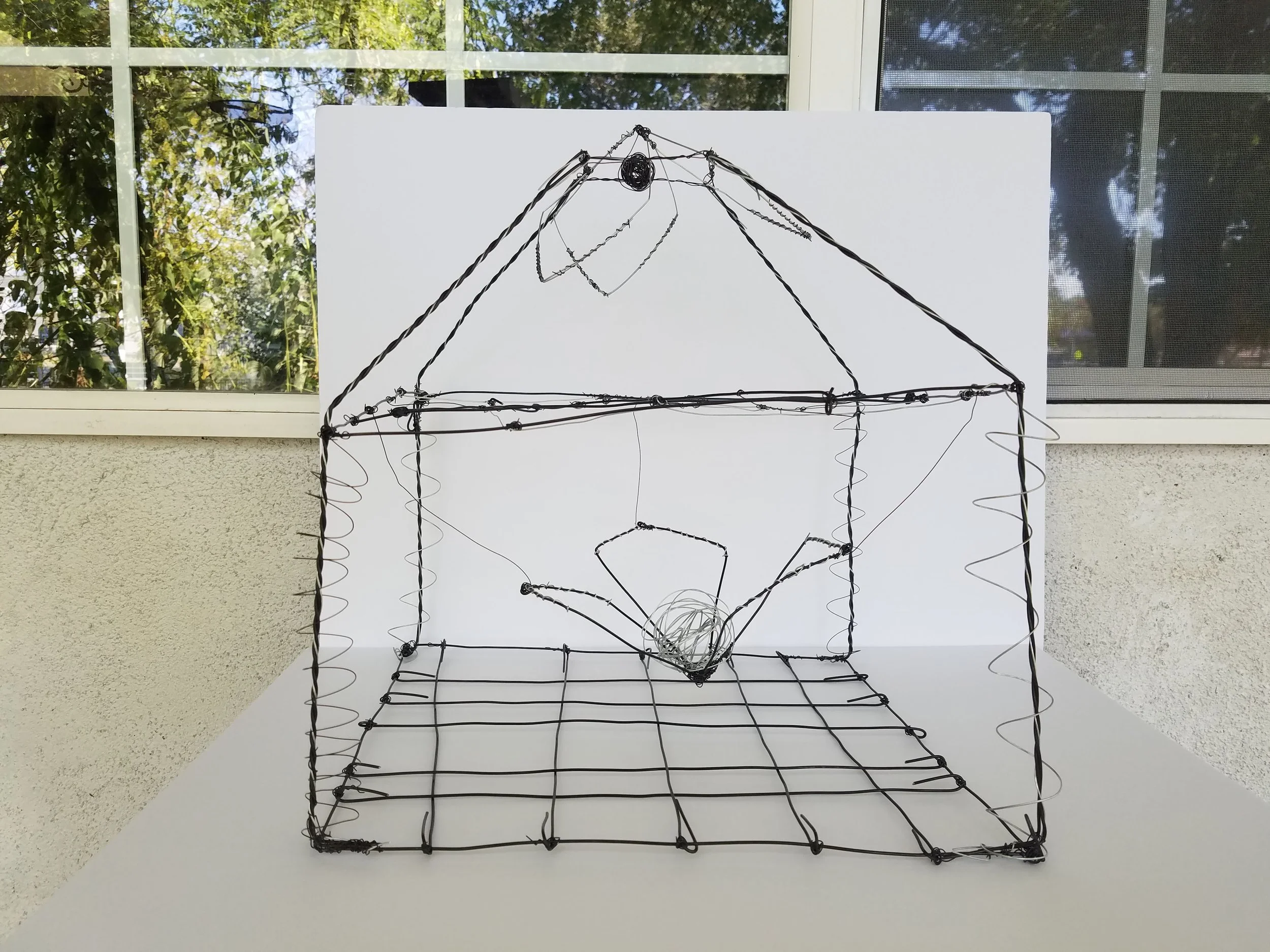'Greenhouse' - Wire Sculpture