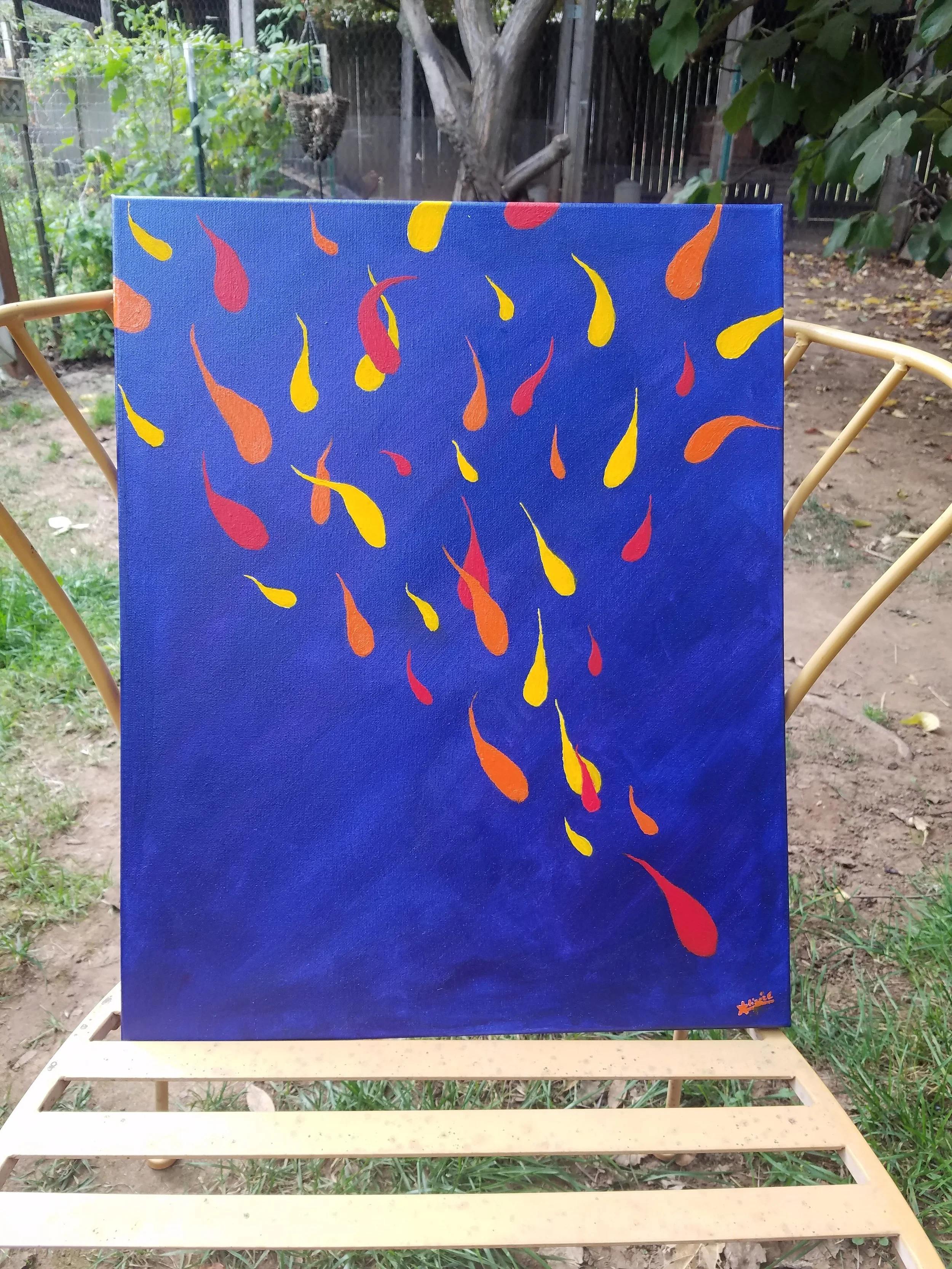 'Evening'  - Acrylic Paint