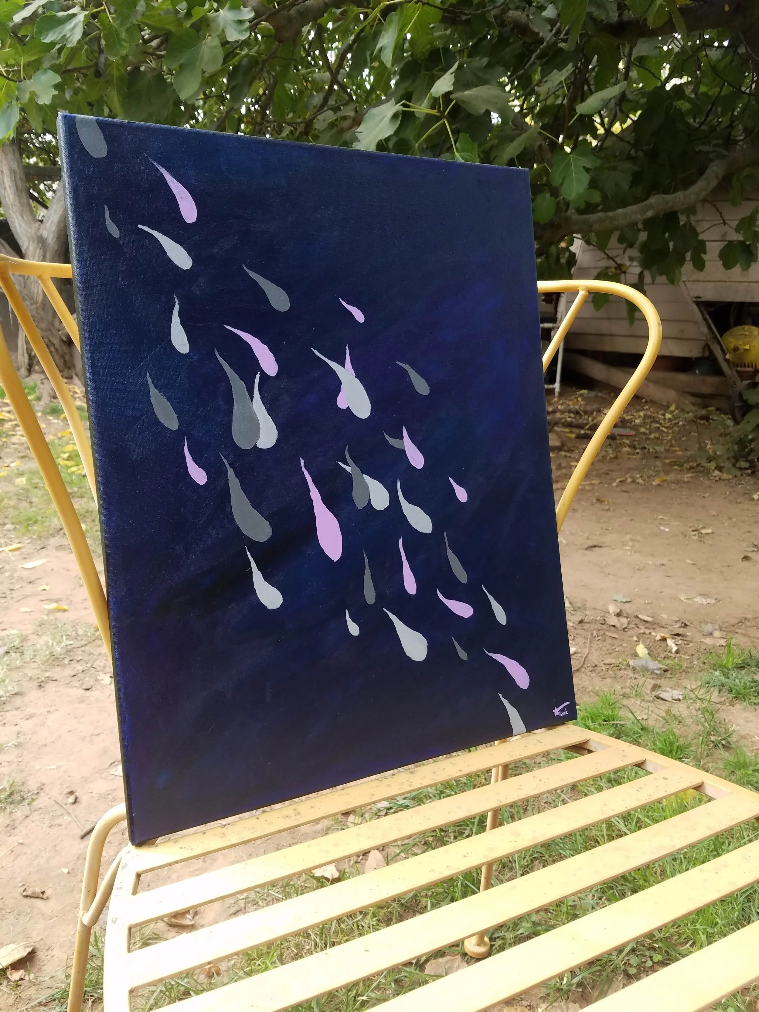 'Night' - Acrylic Paint