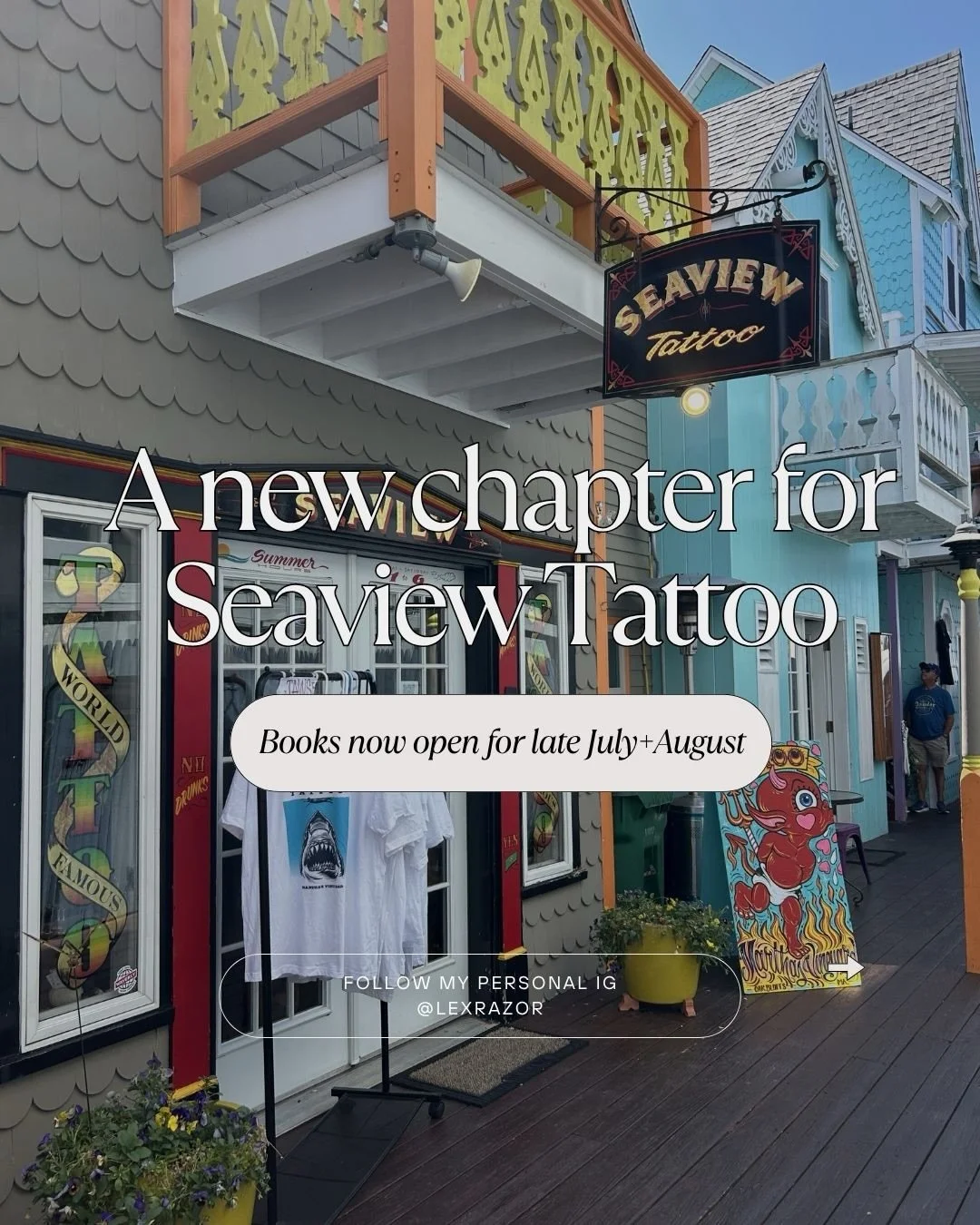 A new chapter for Seaview.

My name is Alex, and as of August 1, I&rsquo;ll be taking ownership of the shop.

I was born and raised in Massachusetts and have spent the last 13 years in Texas building and refining my craft. I&rsquo;m excited to be com