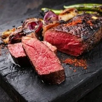 Steak which alpha gal causes allergic reaction to