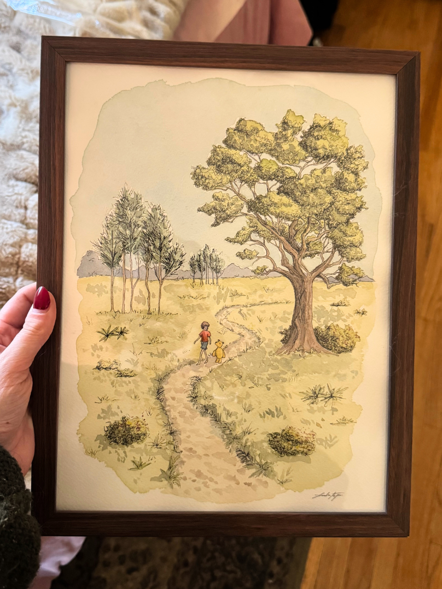 Winnie the Pooh - Book Illustration
