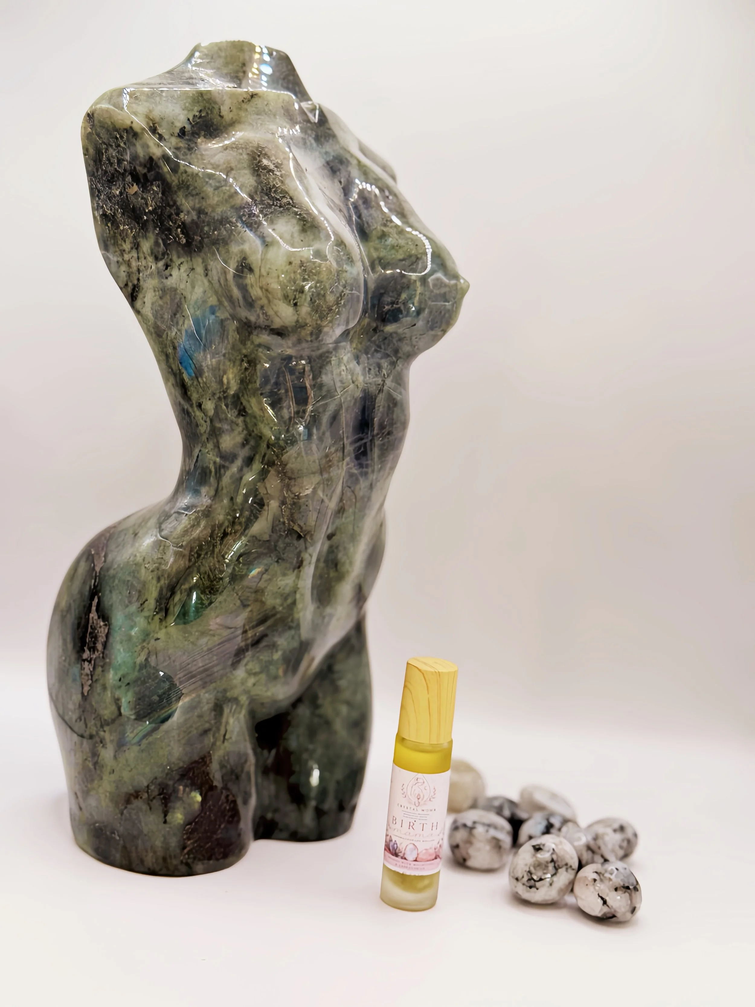 Birth Mama Crystal Infused Roller