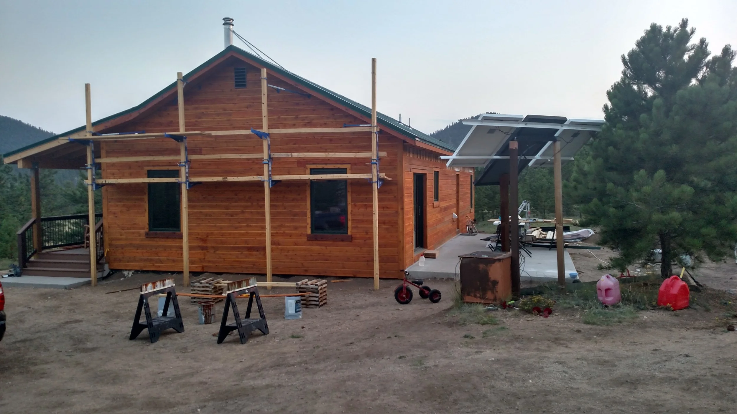 Cedar Siding added