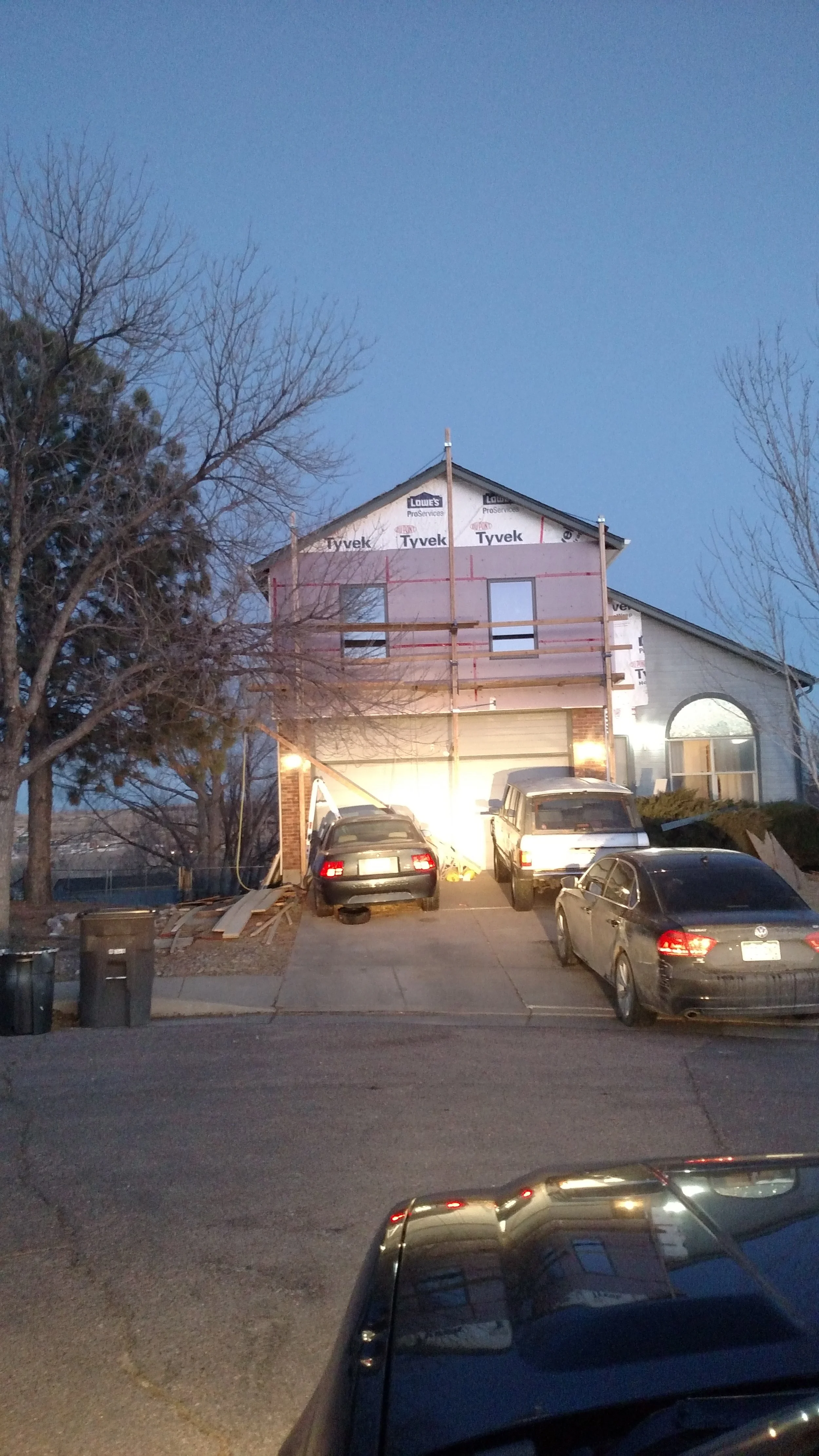 Replacing therma ply with OSB and new siding