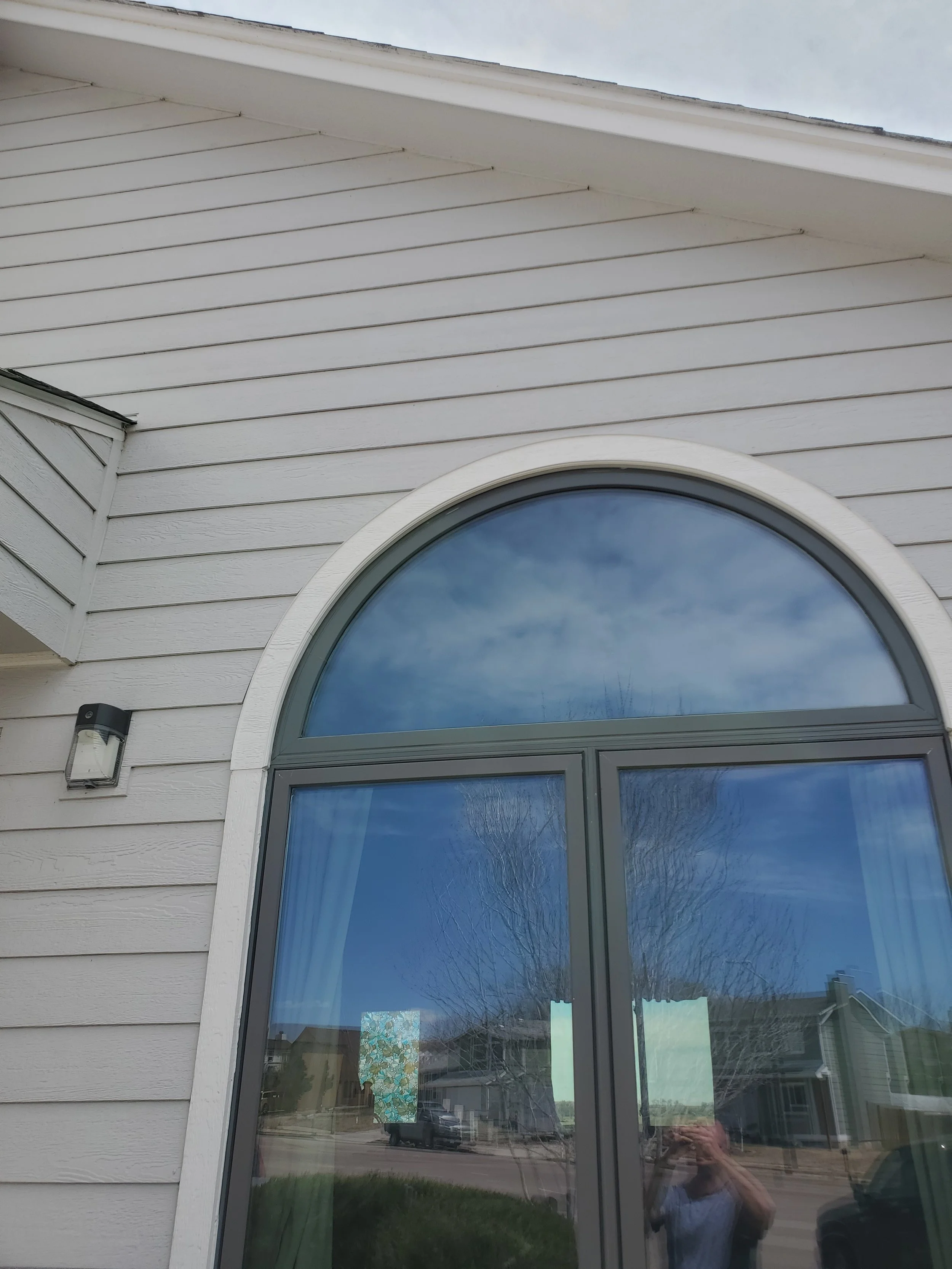 New Extreme cold fiberglass windows with new LP Composite Smartside.
