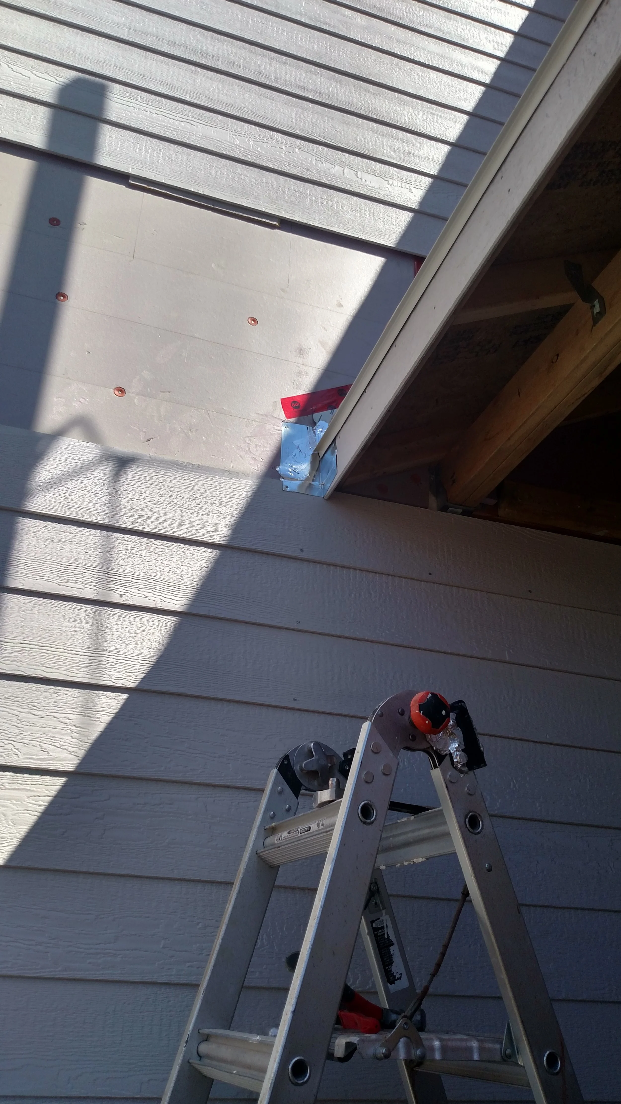 Final siding replacement
