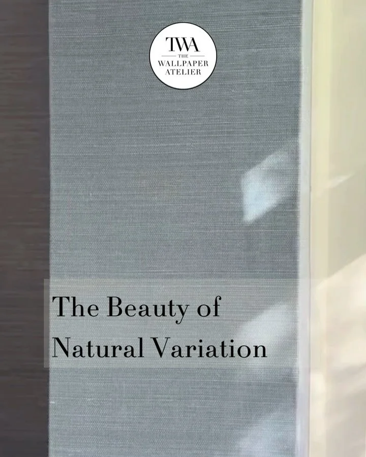 The beauty of natural variation.

At The Wallpaper Atelier, grasscloth is loved for the very qualities that make it different from printed wallpaper.

Hand woven from natural fibres, each roll carries its own subtle movement, tone and texture. No two