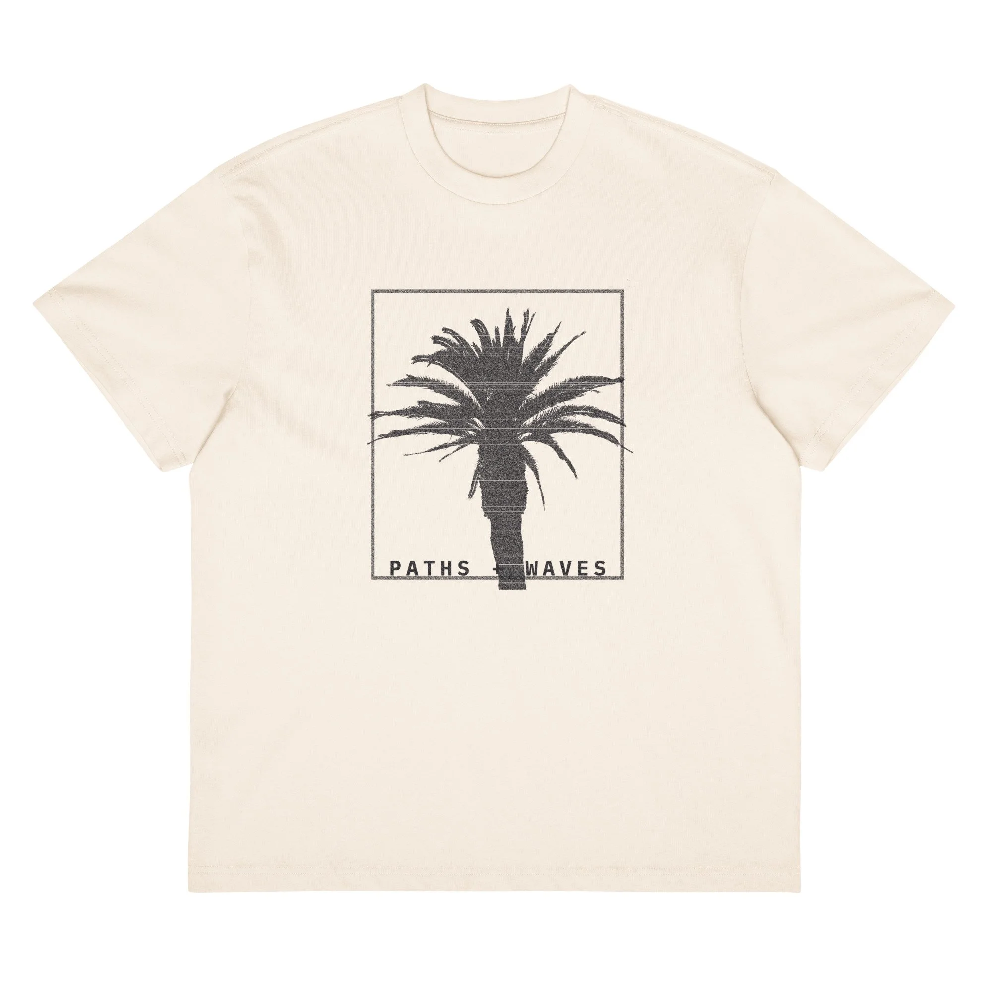 Malibu Palm T-Shirt ++ Vintage White