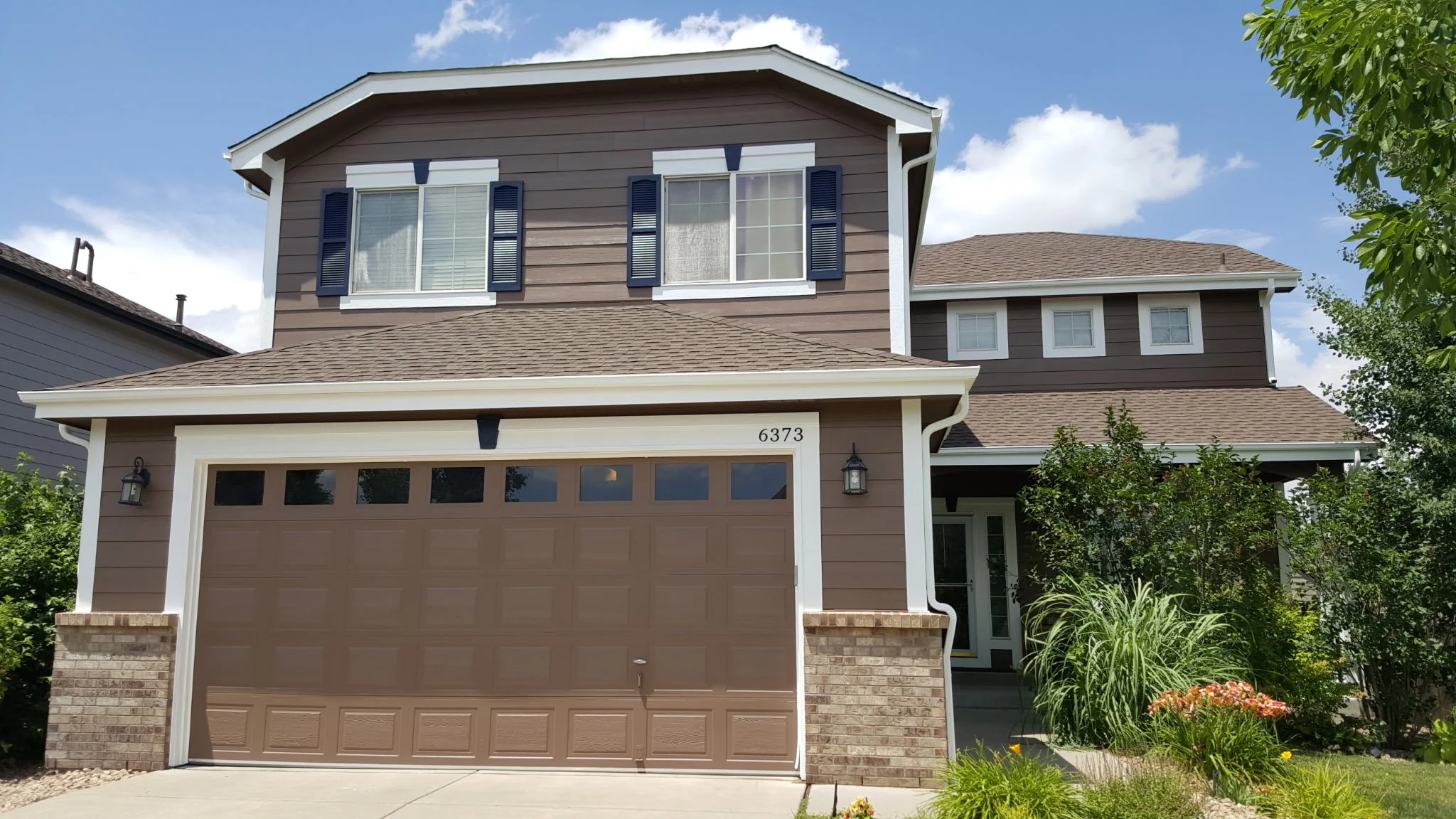 Exterior house project in Highlands Ranch, Colorado
