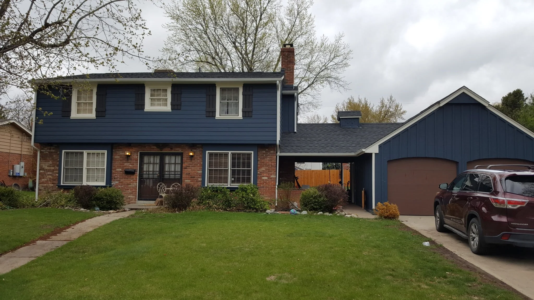 Littleton, Colorado exterior house painting project