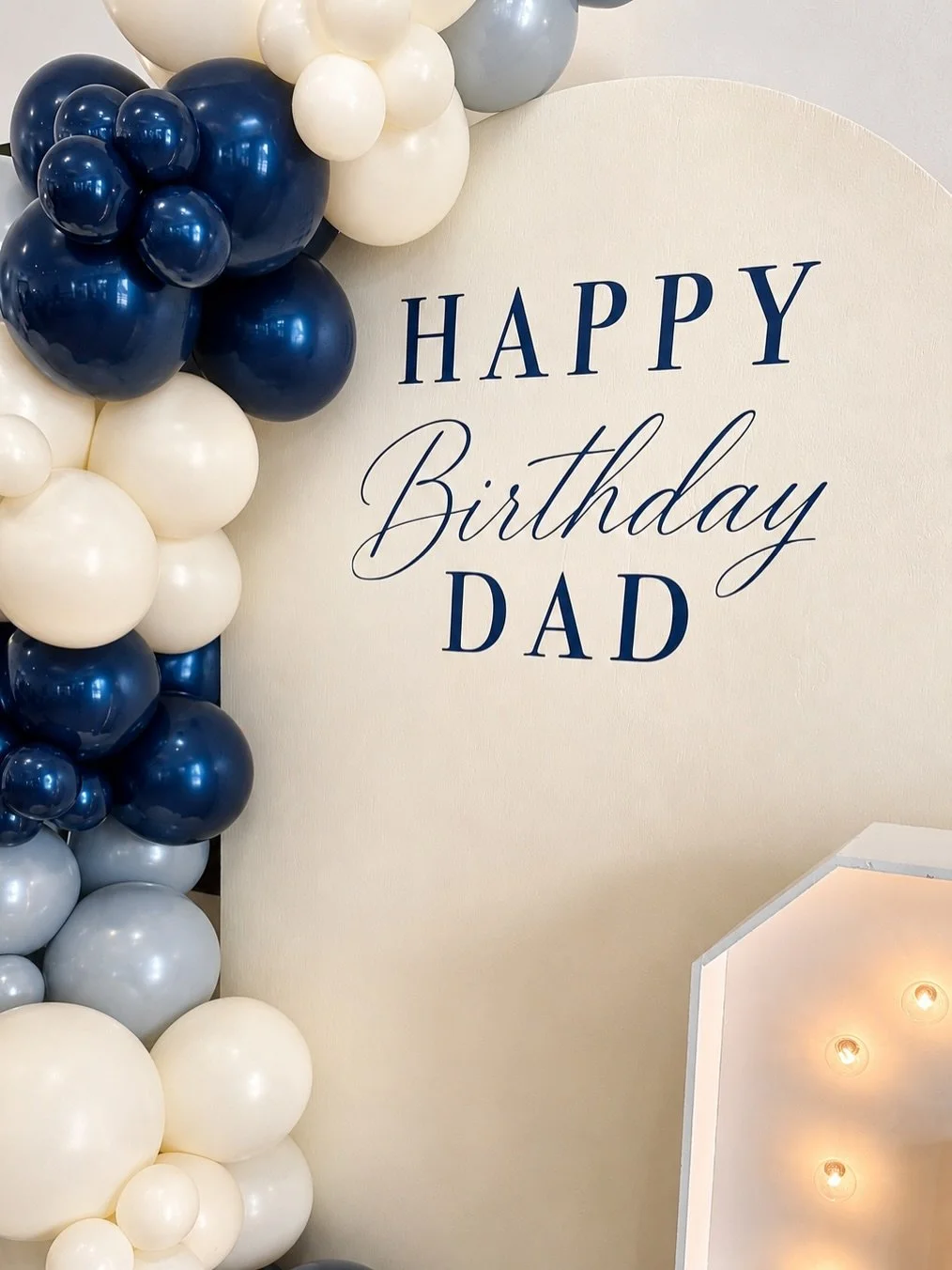 80 years deserves more than just a party&mdash;it deserves a statement. ✨8️⃣0️⃣ 

Custom vinyl, glowing marquee numbers, and metallic balloon garlands came together to create an elegant celebration worthy of this milestone.

Now booking Fall 2026 dat