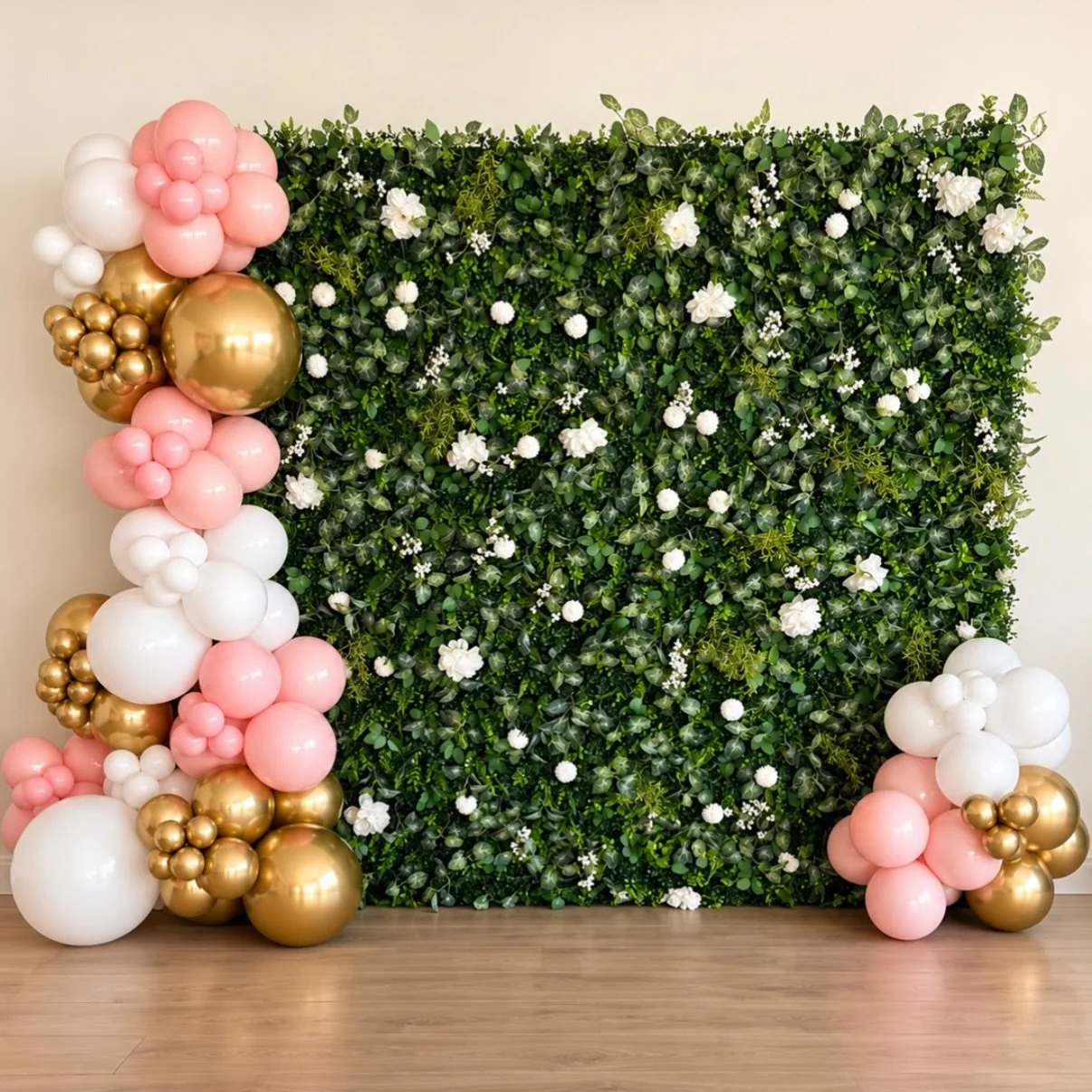 A little greenery, a whole lot of pretty 🌿🤍

Our greenery flower wall is the perfect backdrop when you want something elegant, romantic, and effortlessly beautiful. Dress it up with balloons, a custom sign, or let her shine all on her own ✨

Perfec