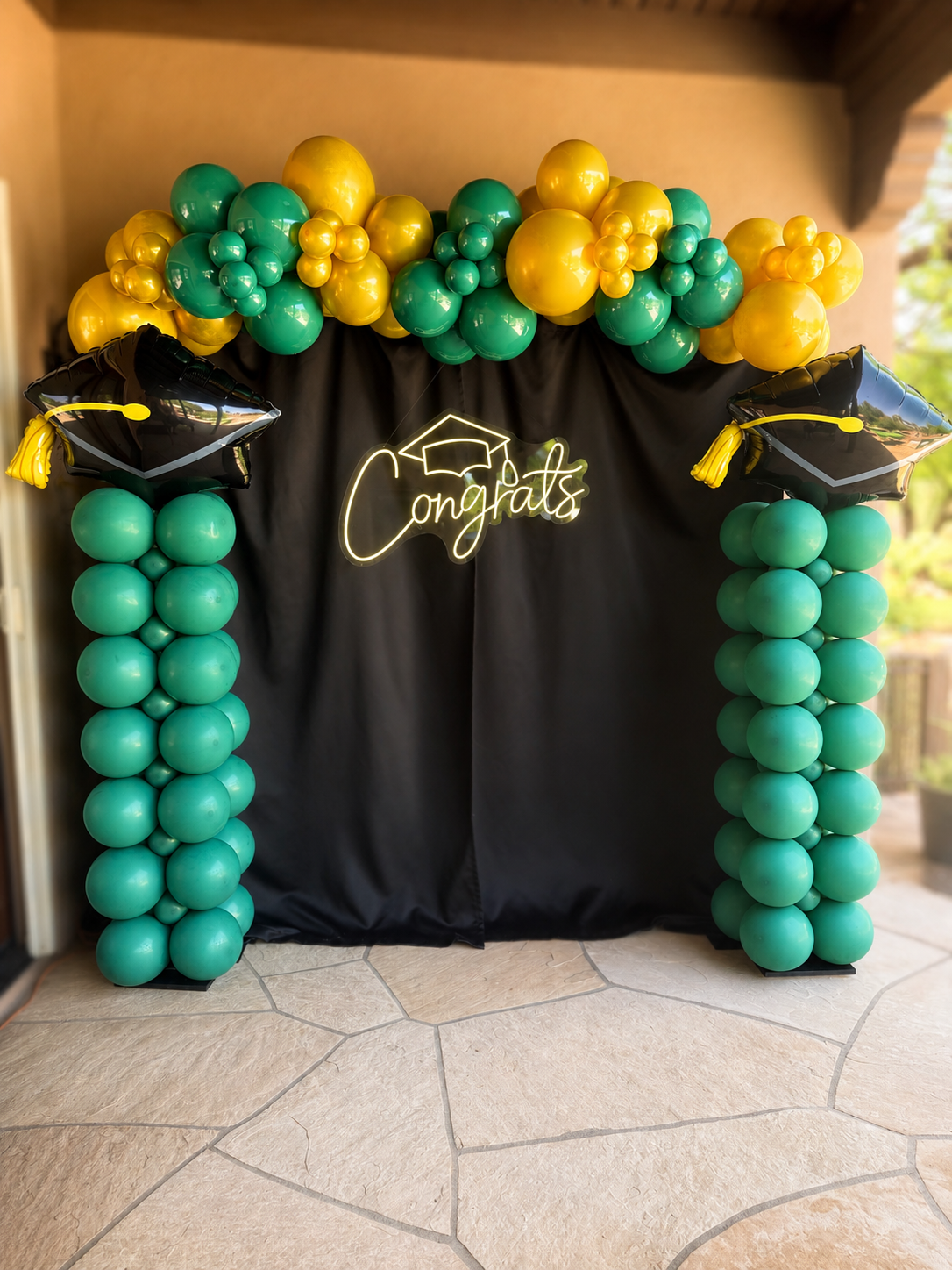 Canyon Del Oro graduation columns