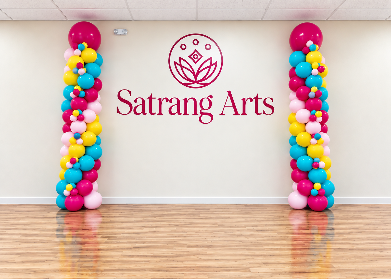 Satrang Arts jumbo balloon columns