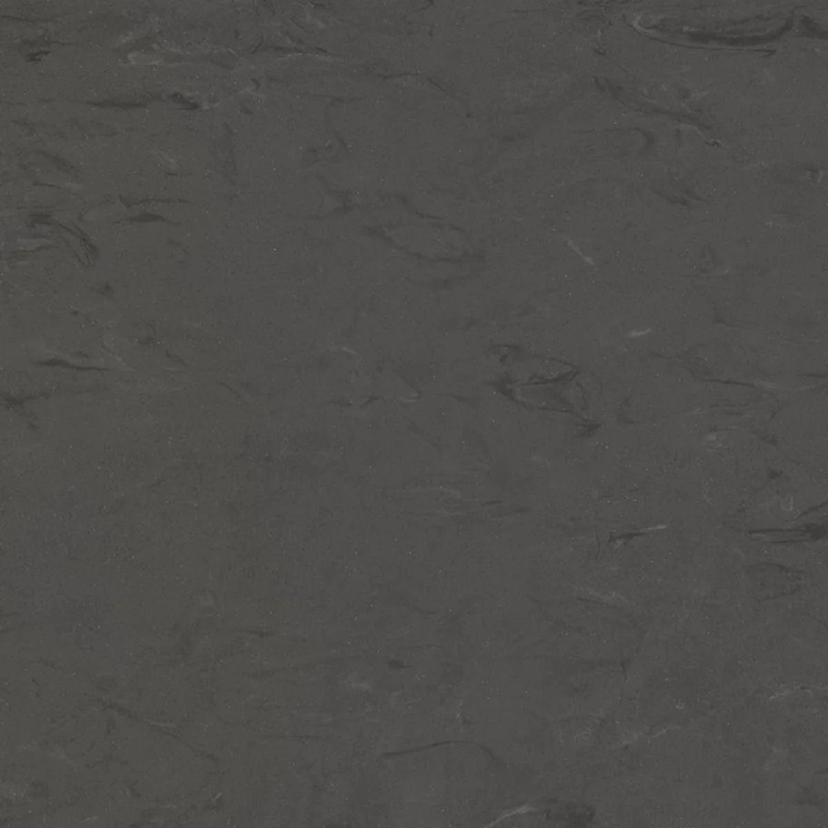 Close-up of a dark Solid Surface with subtle patterns and variations.