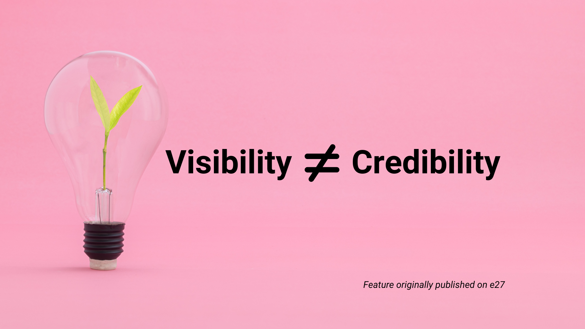 How SEA startups win with credibility, not just visibility