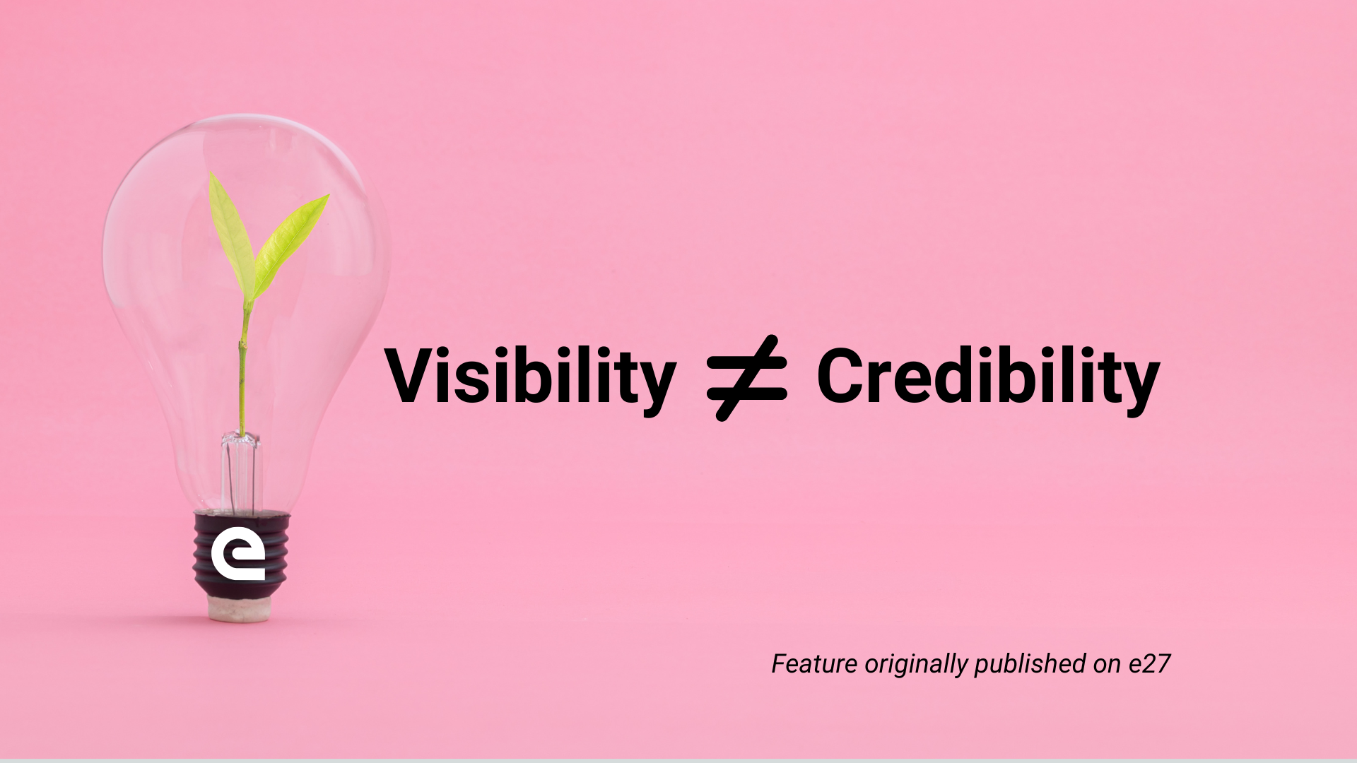 How SEA startups win with credibility, not just visibility.