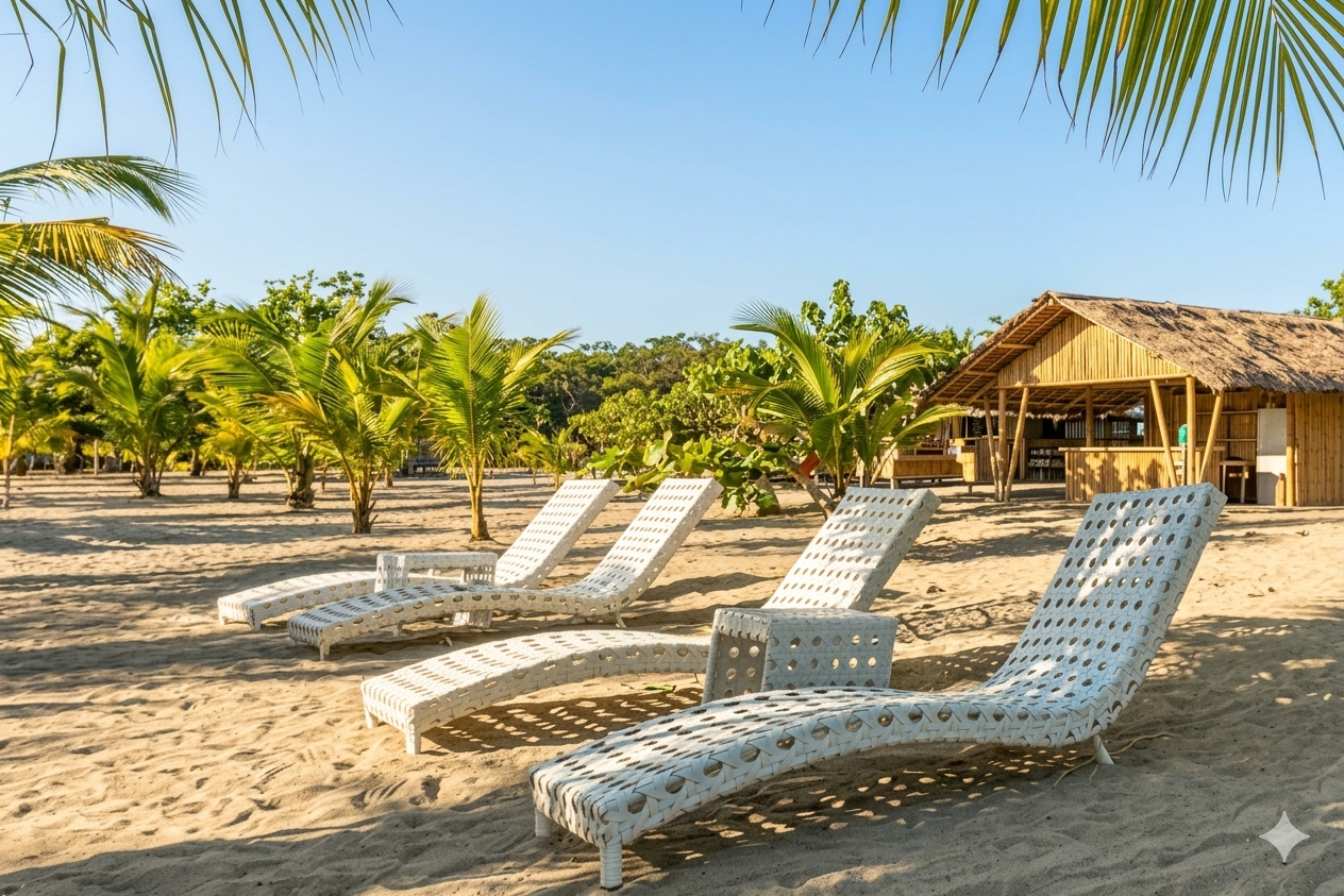 Sun, sand and vibe.