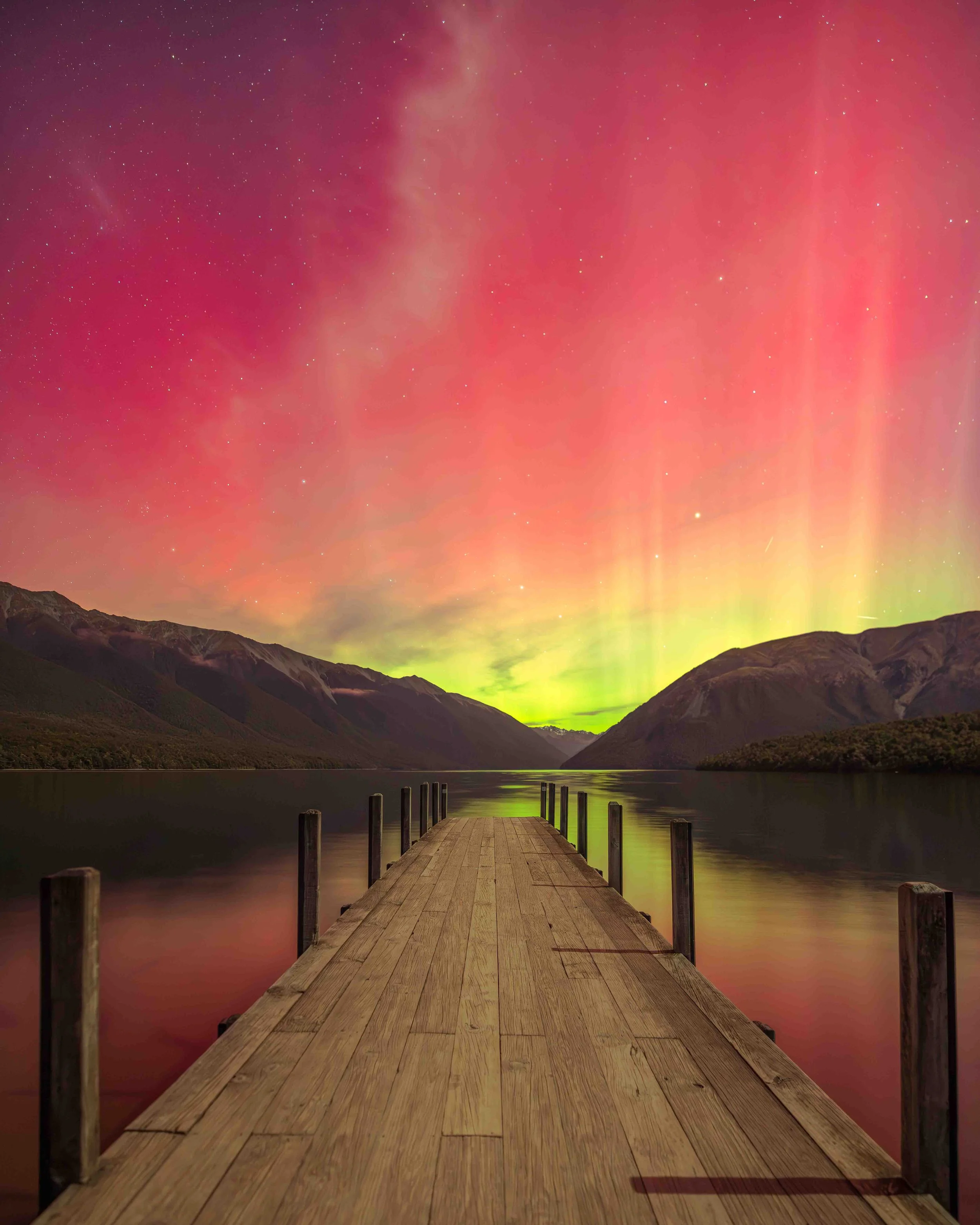 Lake Rotoiti Aurora