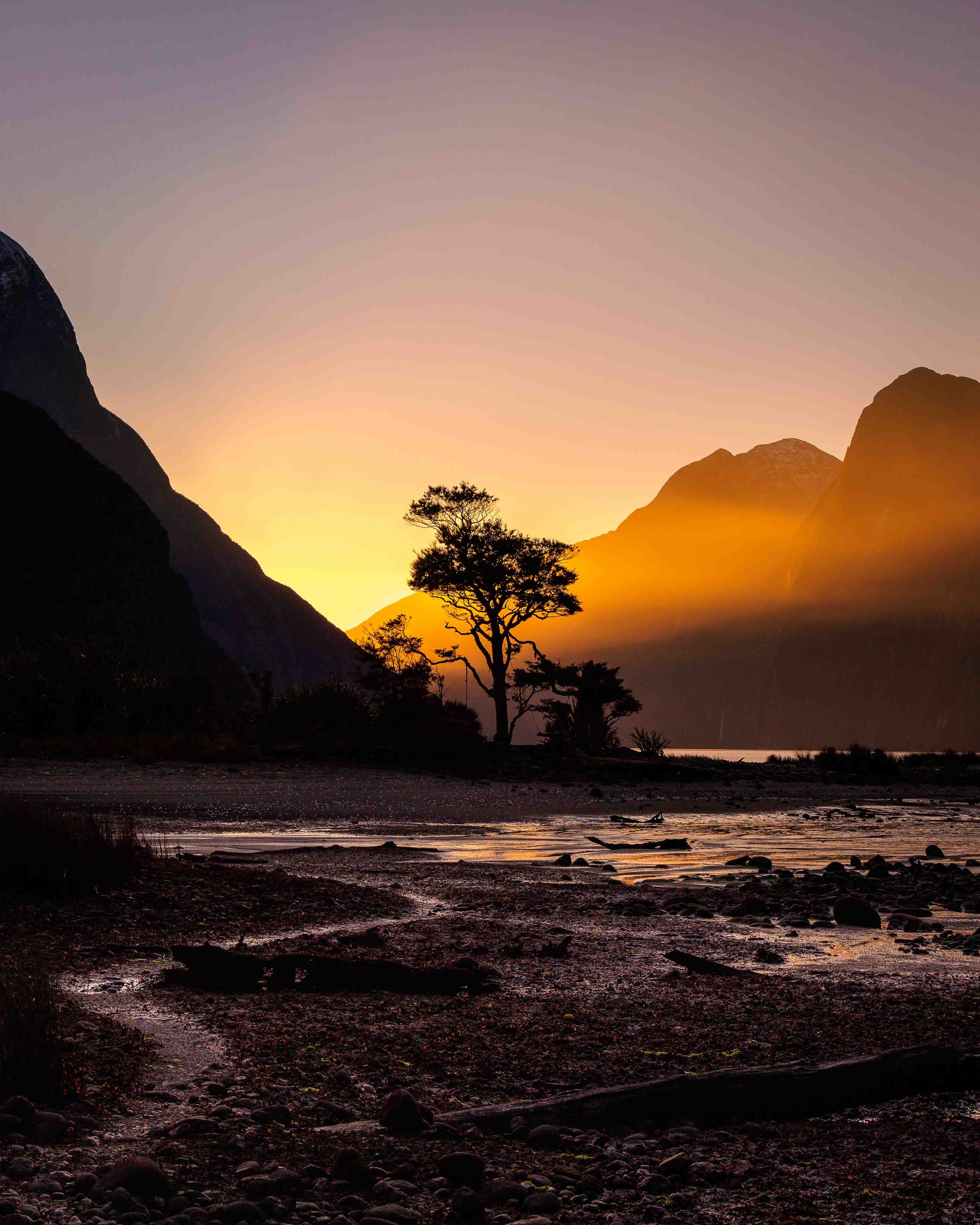 Milford Sound Ray of Light