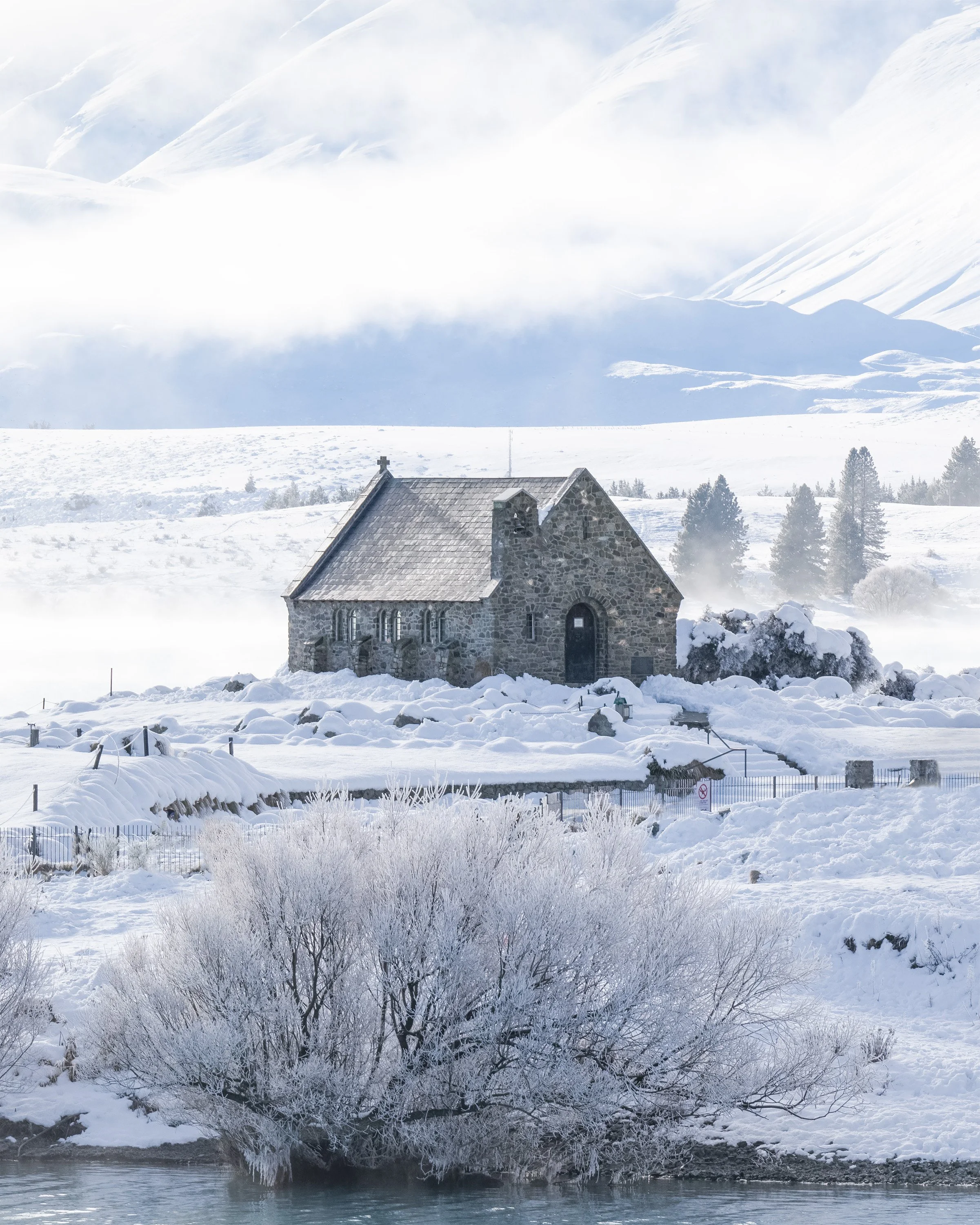 Winter's Revelation – Church of the Good Shepherd, Lake Tekapo