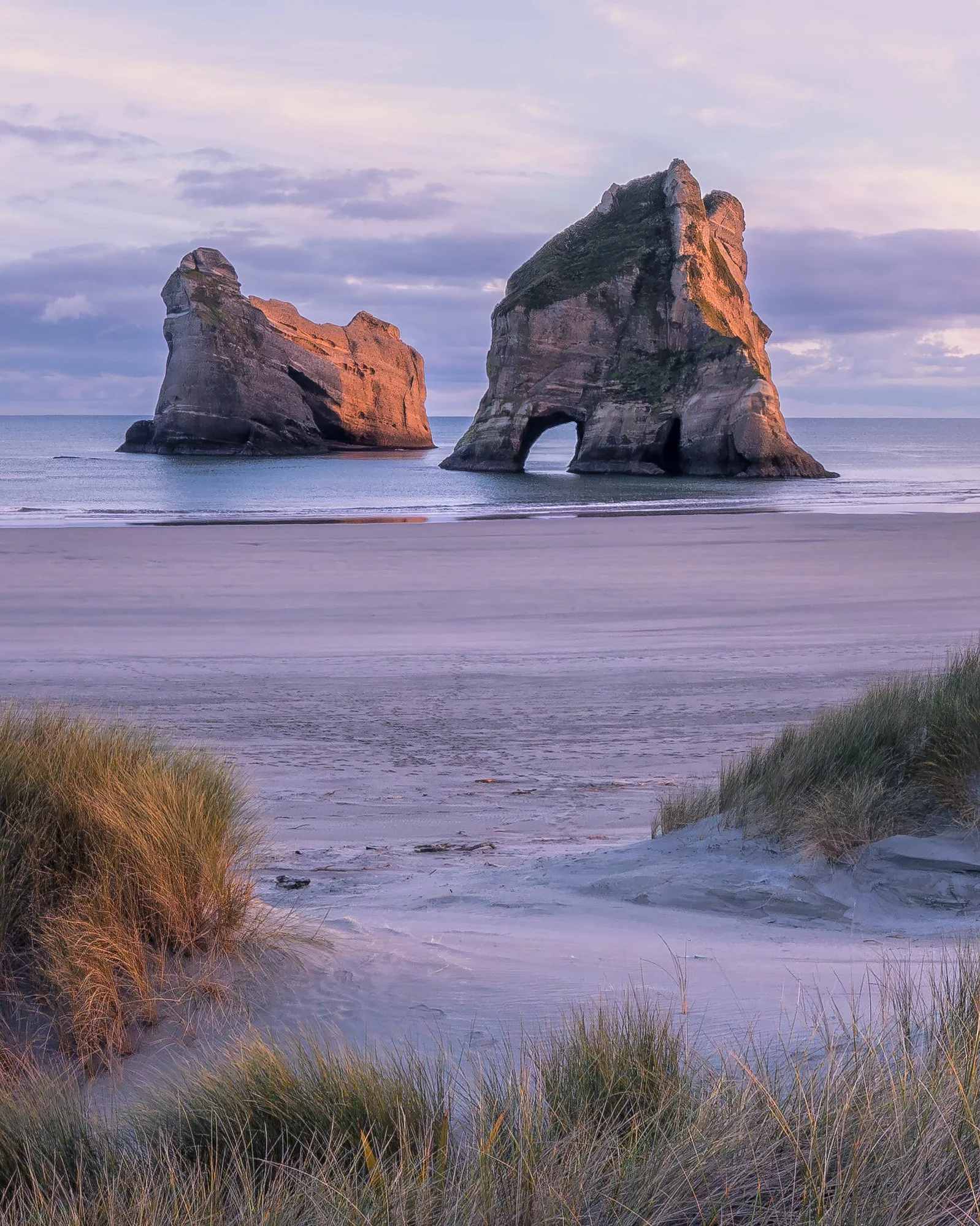 Dwayne Lohmann Wharariki Beach Sunrise Panorama_TEXTURE _DETAIL.jpg
