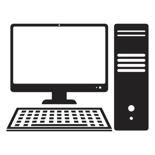 Ein Desktop-Computer mit Monitor, Tastatur und Maus