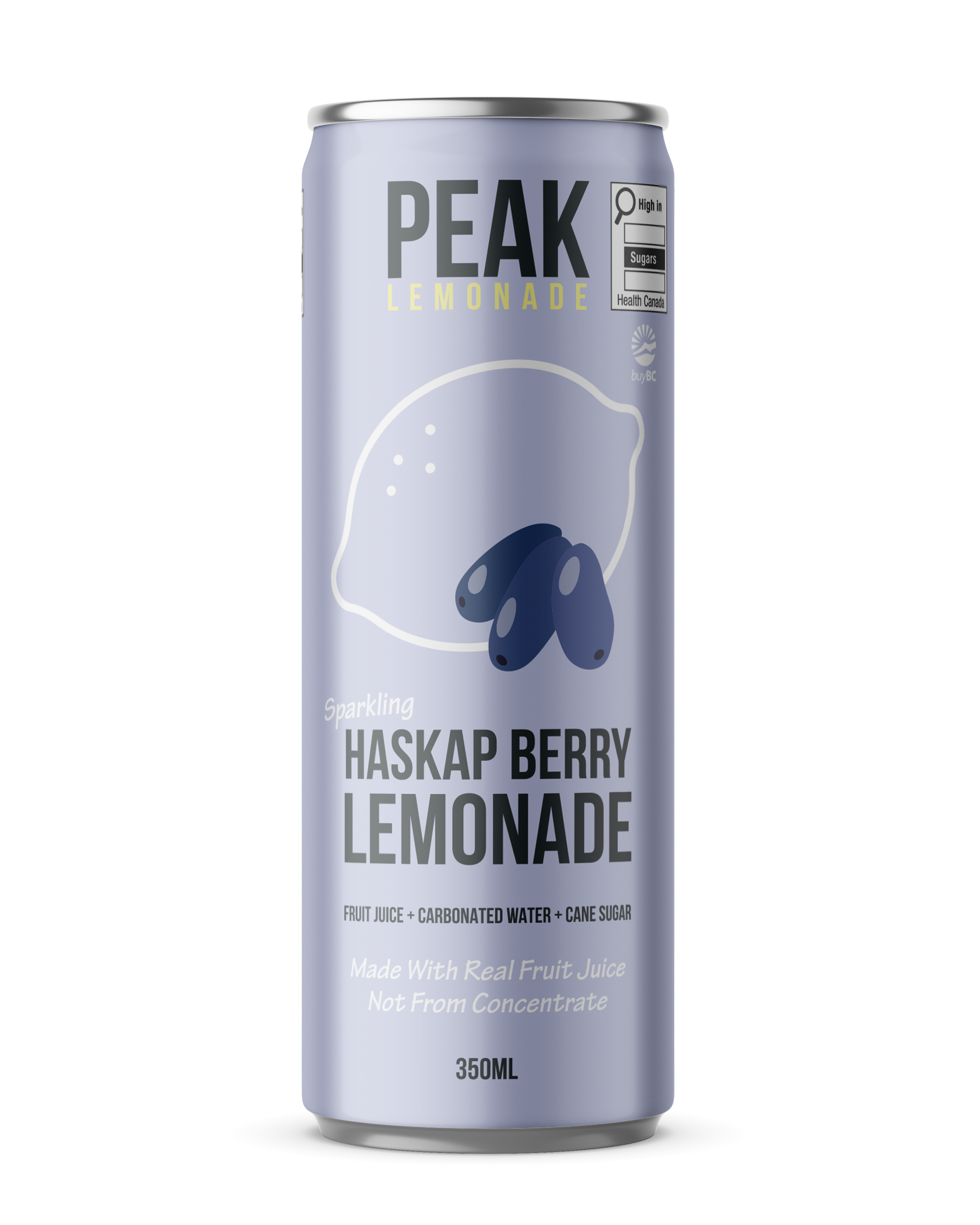 Sparkling Haskap Berry Lemonade (12 Pack)