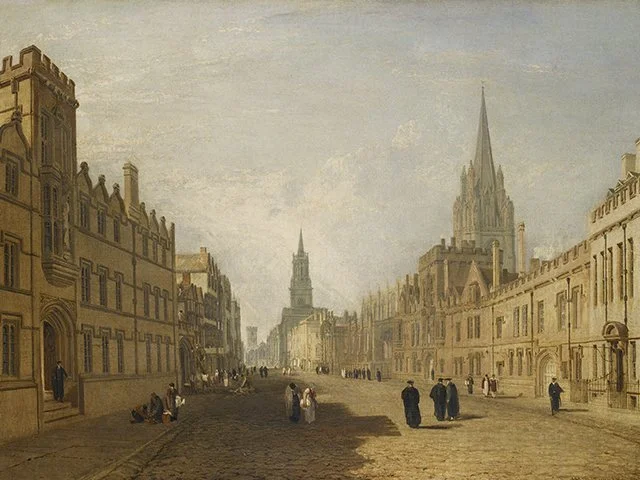 J.M.W. Turner's painting of Oxford's High Street